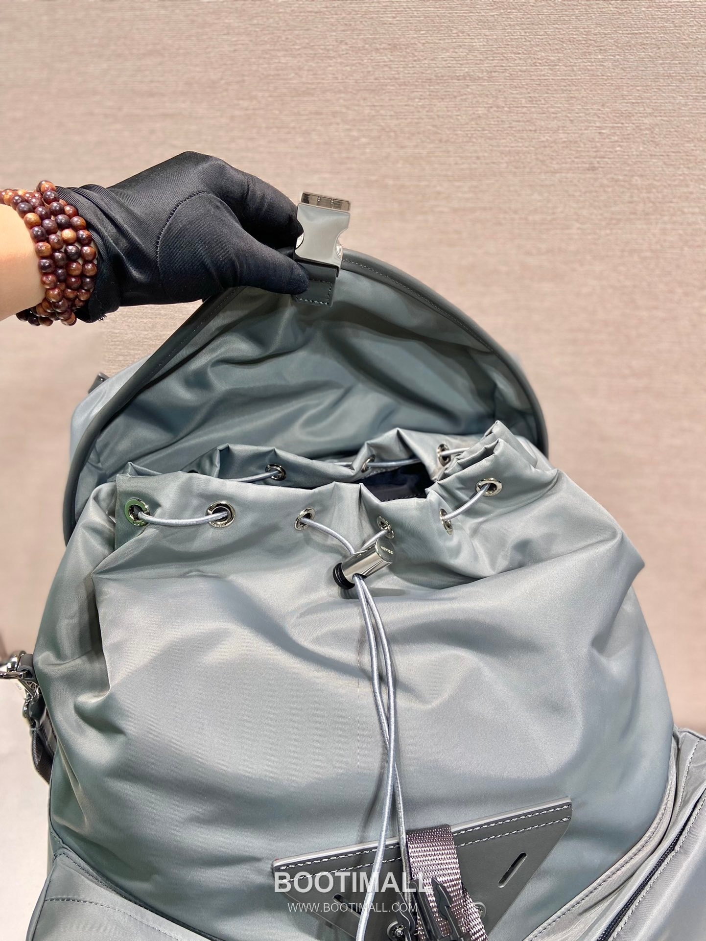 Prada Backpack Nylon, Calfskin New Color 프라다 2VZ108 백팩 나일론, 카프스킨 뉴 컬러 45cm 8