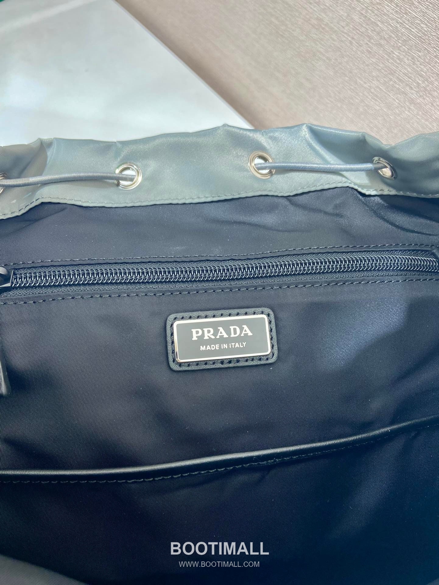 Prada Backpack Nylon, Calfskin New Color 프라다 2VZ108 백팩 나일론, 카프스킨 뉴 컬러 45cm 10
