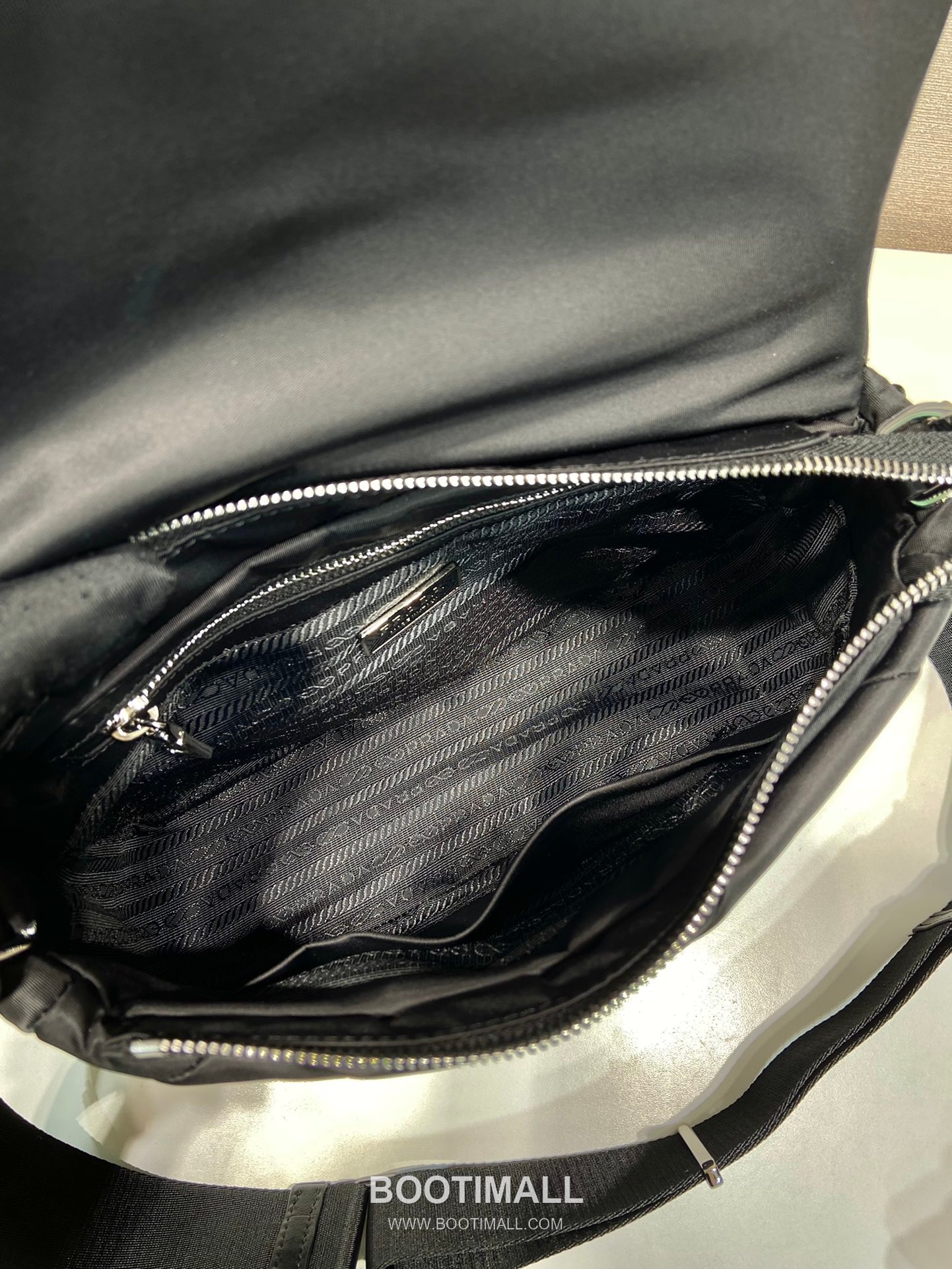 Prada 3-in-1 Medium Bag Nylon Black Shoulder Bag 프라다 3-in-1 미디엄 백 1BD290 나일론 블랙 숄더백 24cm 8