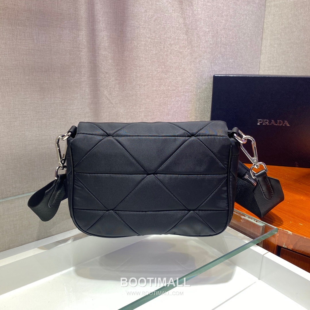 Prada 3-in-1 Bag Nylon Black Shoulder Bag 프라다 3-in-1 백 1BD292 나일론 블랙 숄더백 21cm 4