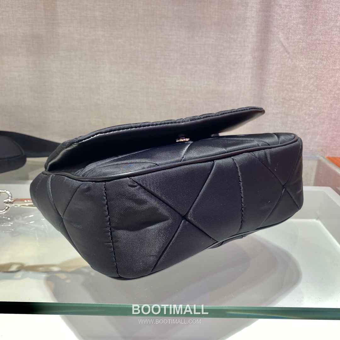 Prada 3-in-1 Bag Nylon Black Shoulder Bag 프라다 3-in-1 백 1BD292 나일론 블랙 숄더백 21cm 5