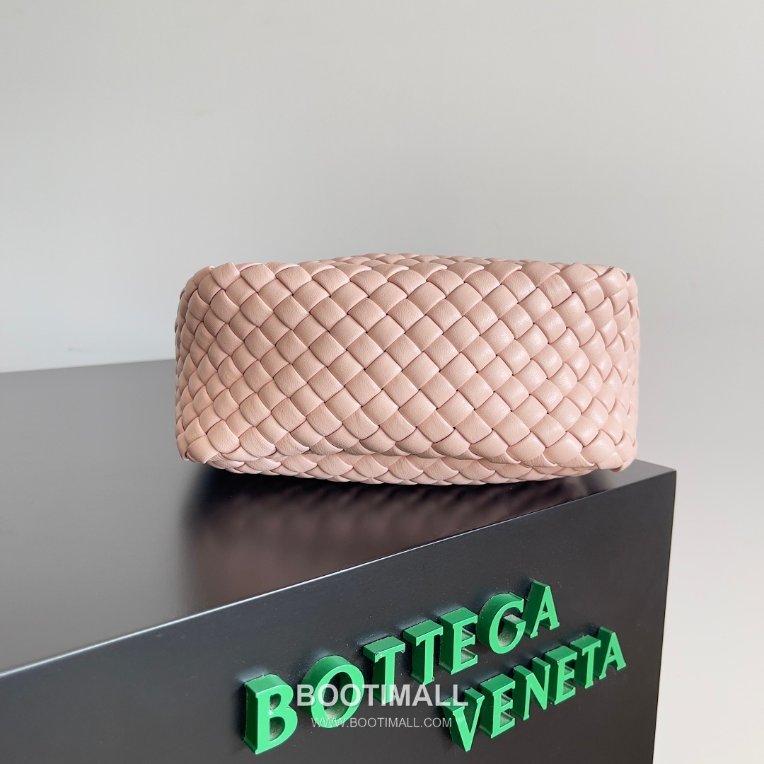 Bottega Veneta Mini Cobble Bag Lambskin Leather Khaki Top Handle Bag 보테가 베네타 미니 코블 백 램스킨 레더 카키 탑핸들백 23cm 8