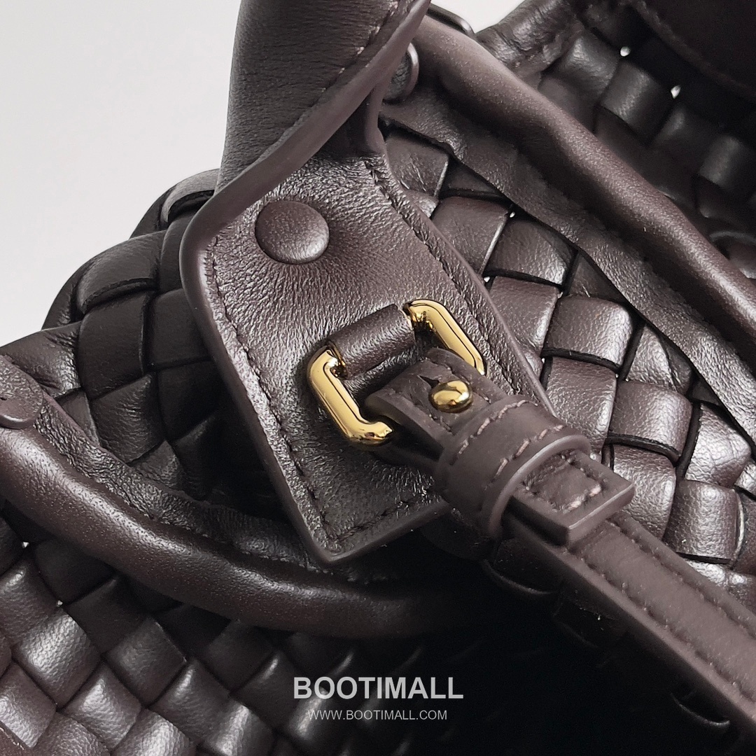 Bottega Veneta Mini Cobble Bag Lambskin Leather Khaki Top Handle Bag 보테가 베네타 미니 코블 백 램스킨 레더 카키 탑핸들백 23cm 11