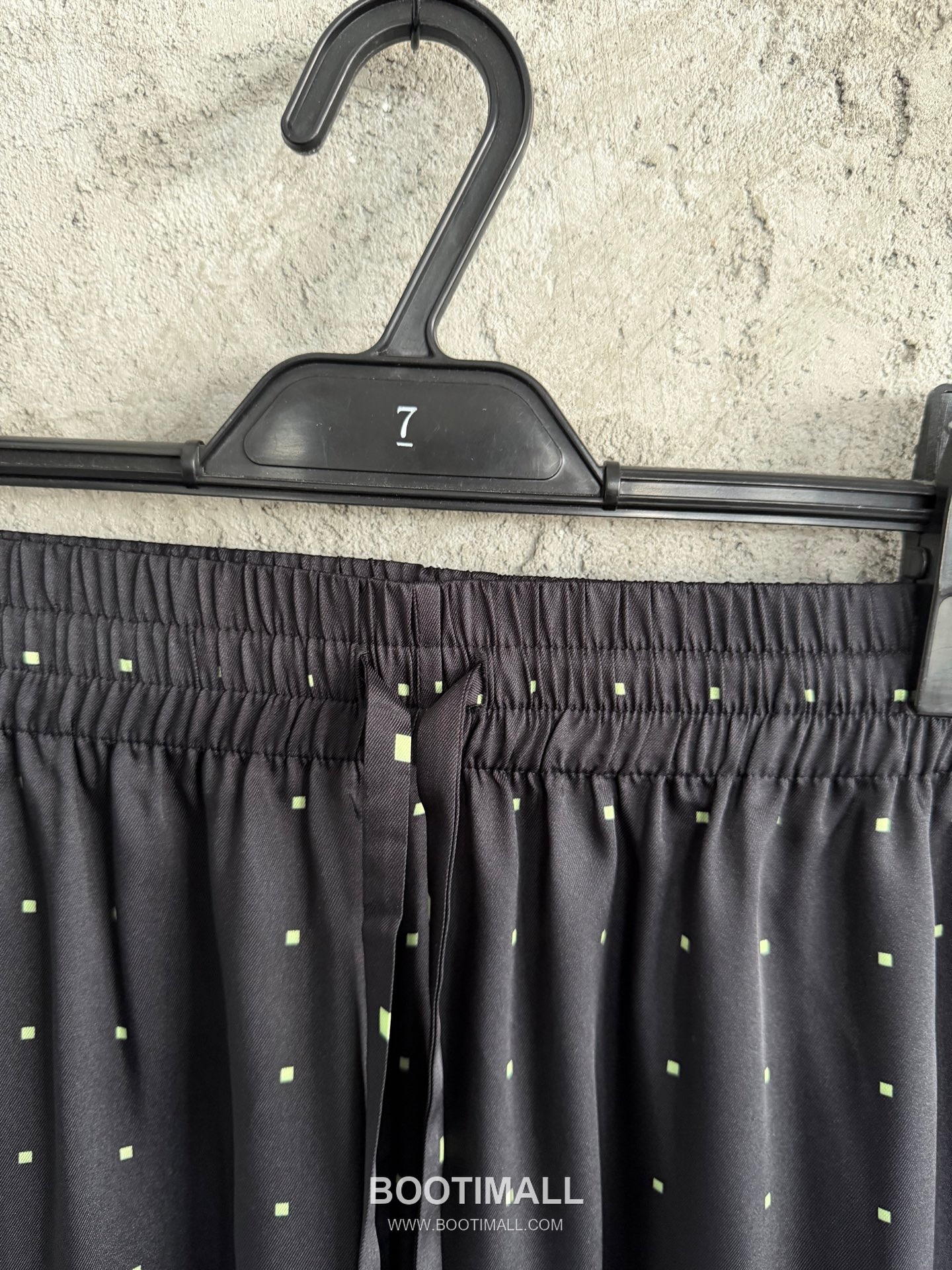 Casablanca Cross Print Pants Silk Black 카사블랑카 크로스 프린트 팬츠 실크 블랙 4