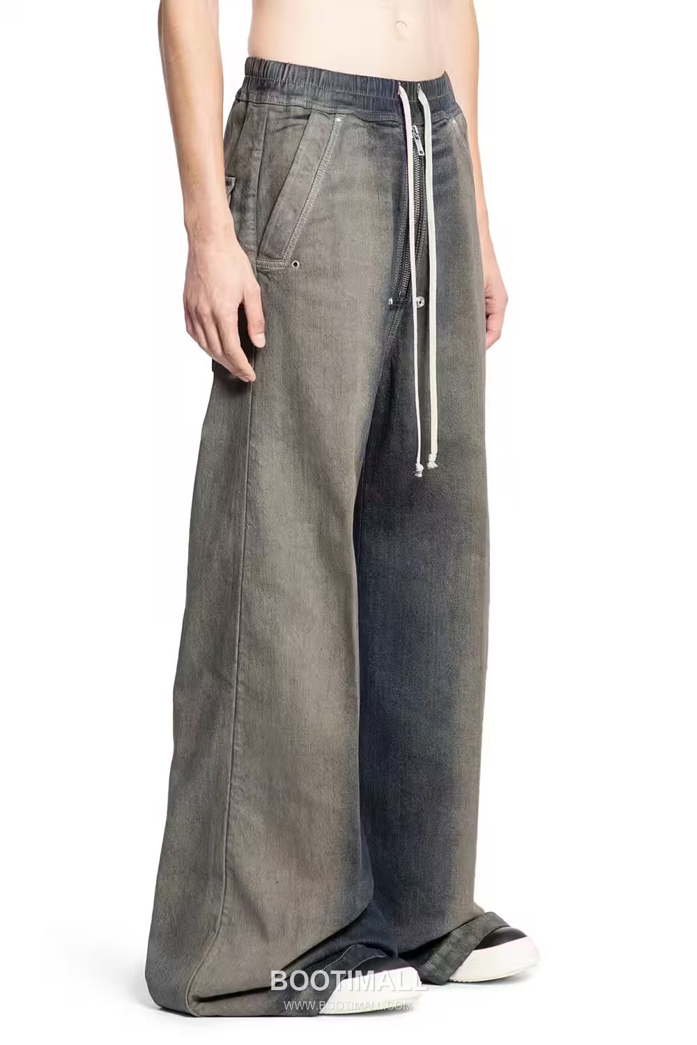 Rick Owens Cement Wide Pants Denim Cement Grey 릭오웬스 시멘트 그레이 와이드 팬츠 데님 시멘트 그레이 1