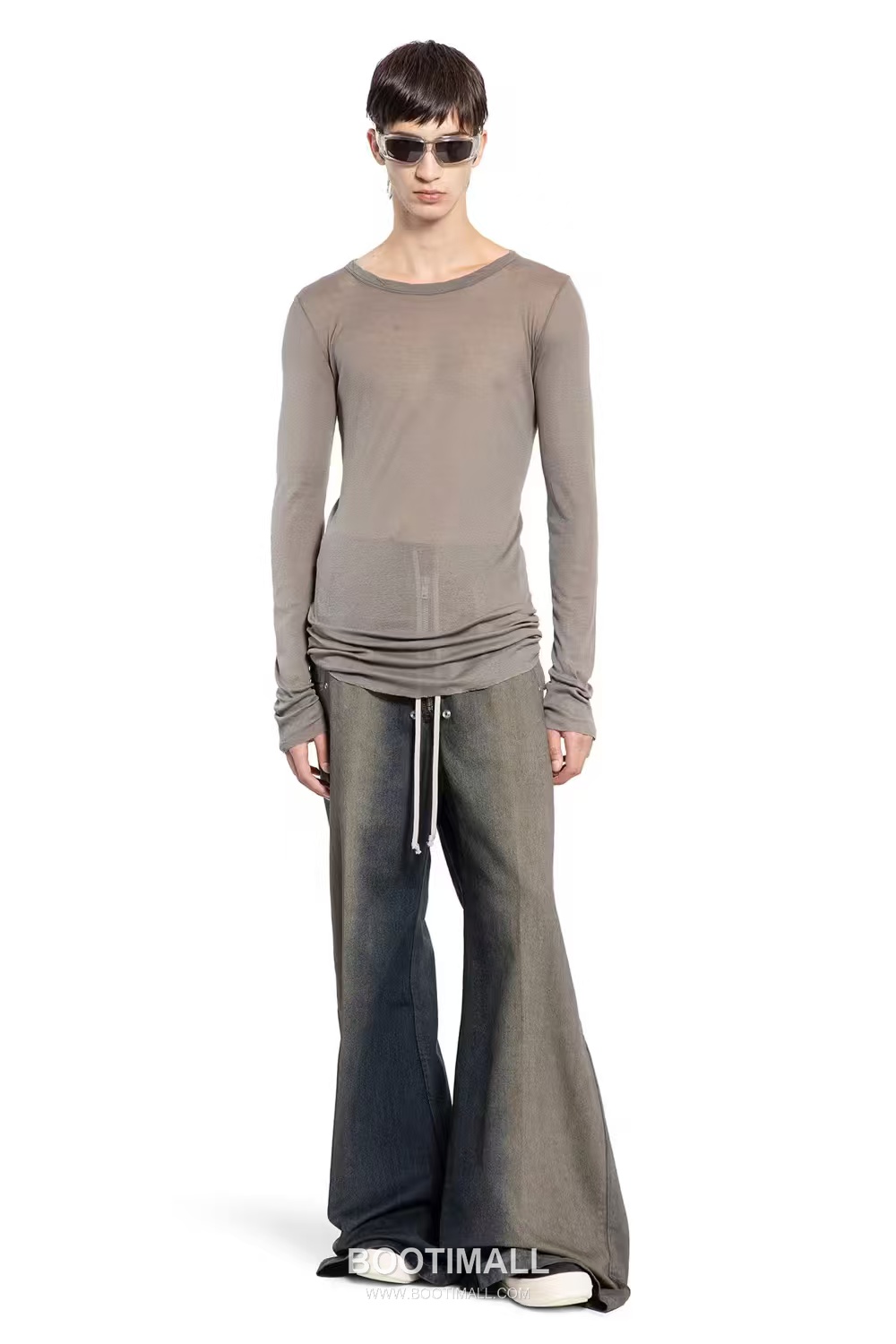 Rick Owens Cement Wide Pants Denim Cement Grey 릭오웬스 시멘트 그레이 와이드 팬츠 데님 시멘트 그레이 2