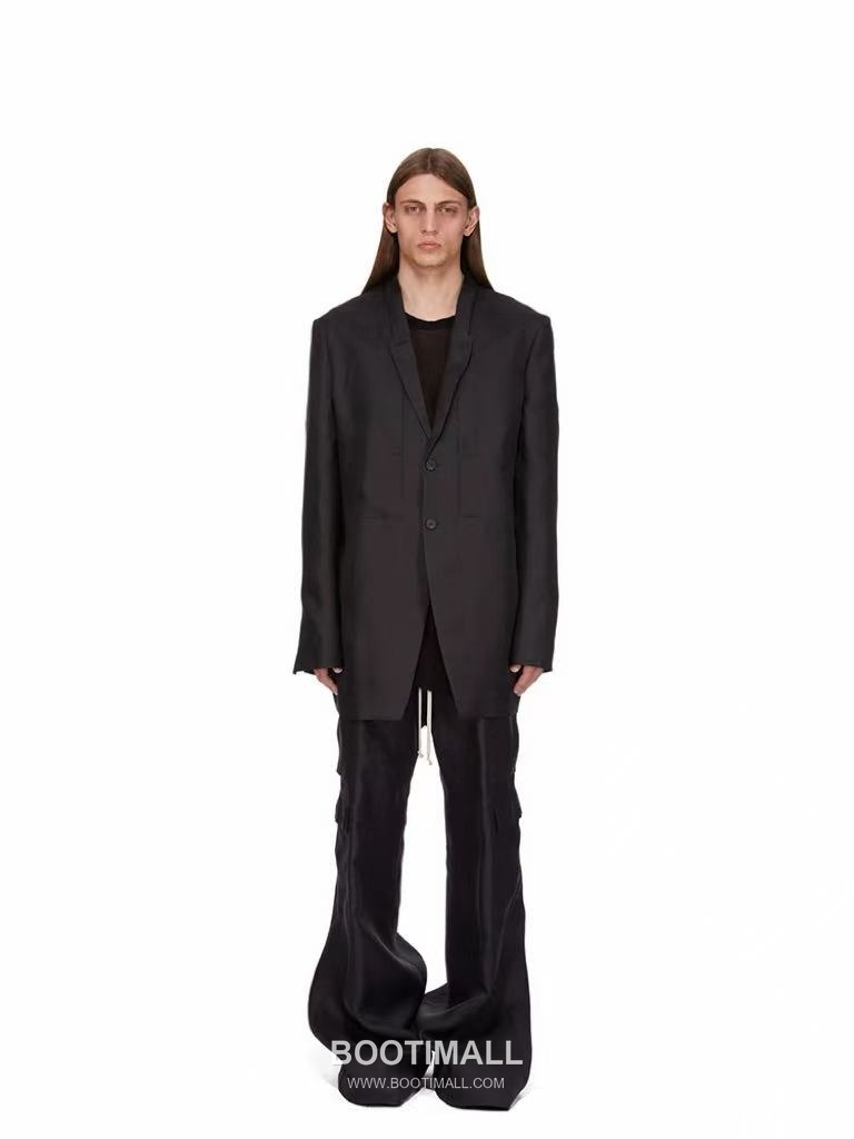 Drawstring Wide Pants Black 드로우스트링 와이드 팬츠 블랙 2