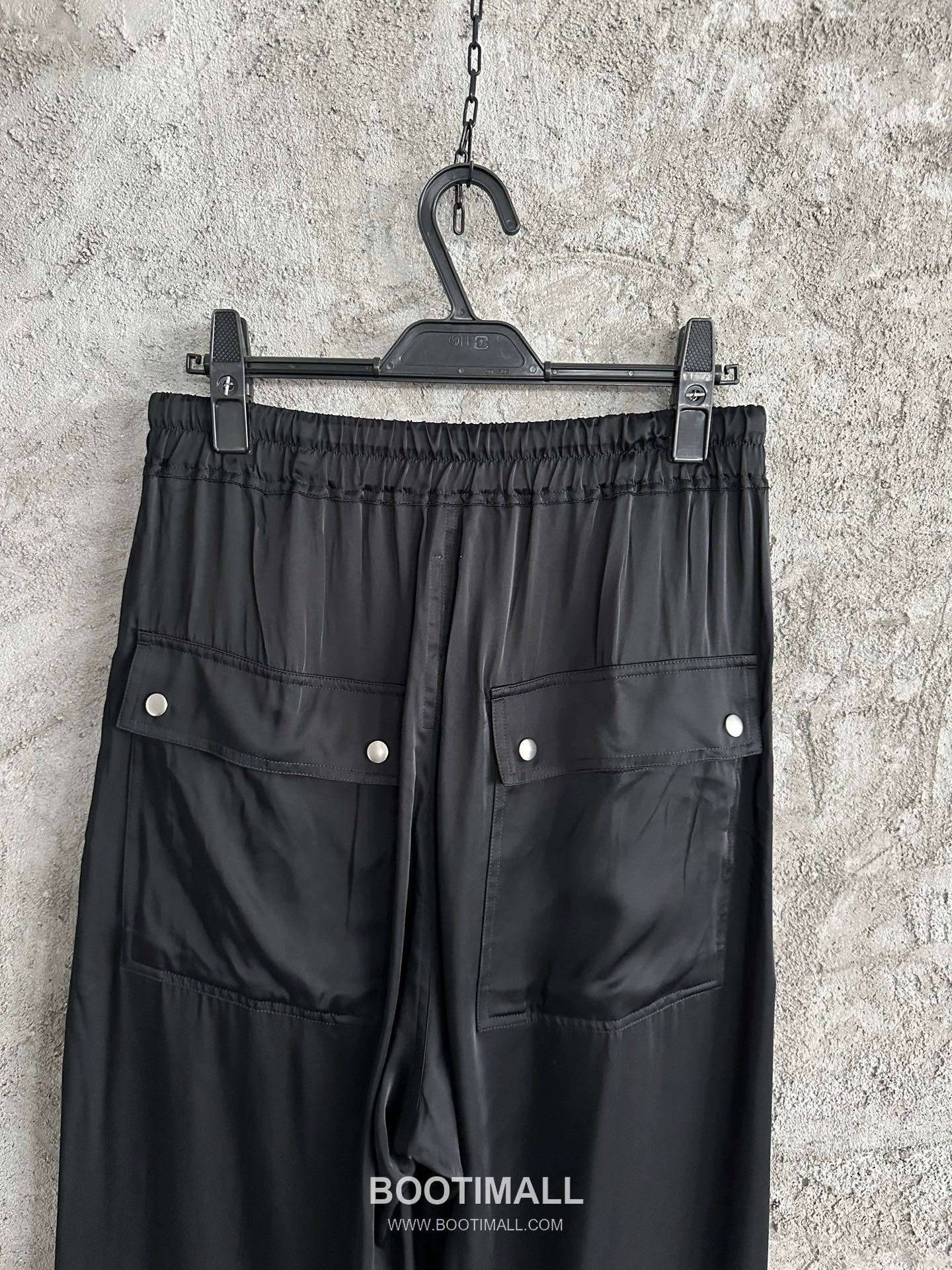 Drawstring Wide Pants Black 드로우스트링 와이드 팬츠 블랙 11