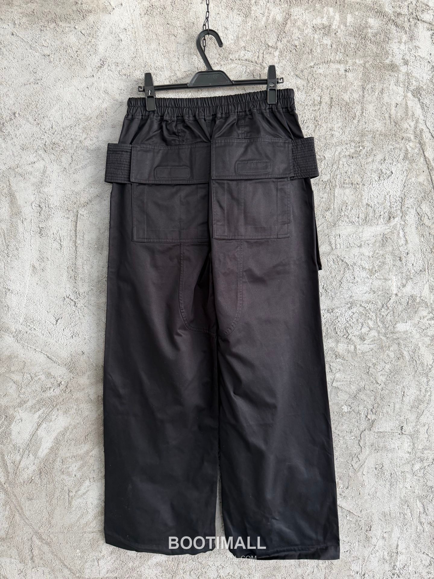 Rick Owens Waxed Pocket Pants Denim, Stretch Fabric Black 릭 오웬스 왁스드 포켓 팬츠 데님, 스트레치 원단 블랙 3