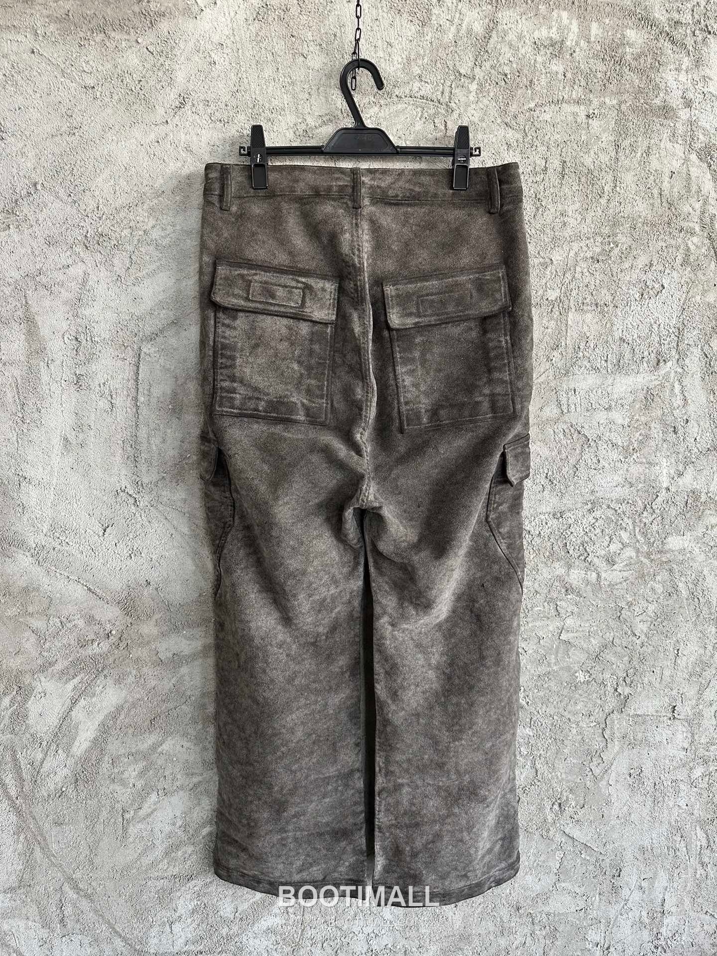 Rick Owens Washed Cargo Pants Cotton Gray 릭 오웬스 워시드 카고 팬츠 코튼 그레이 5