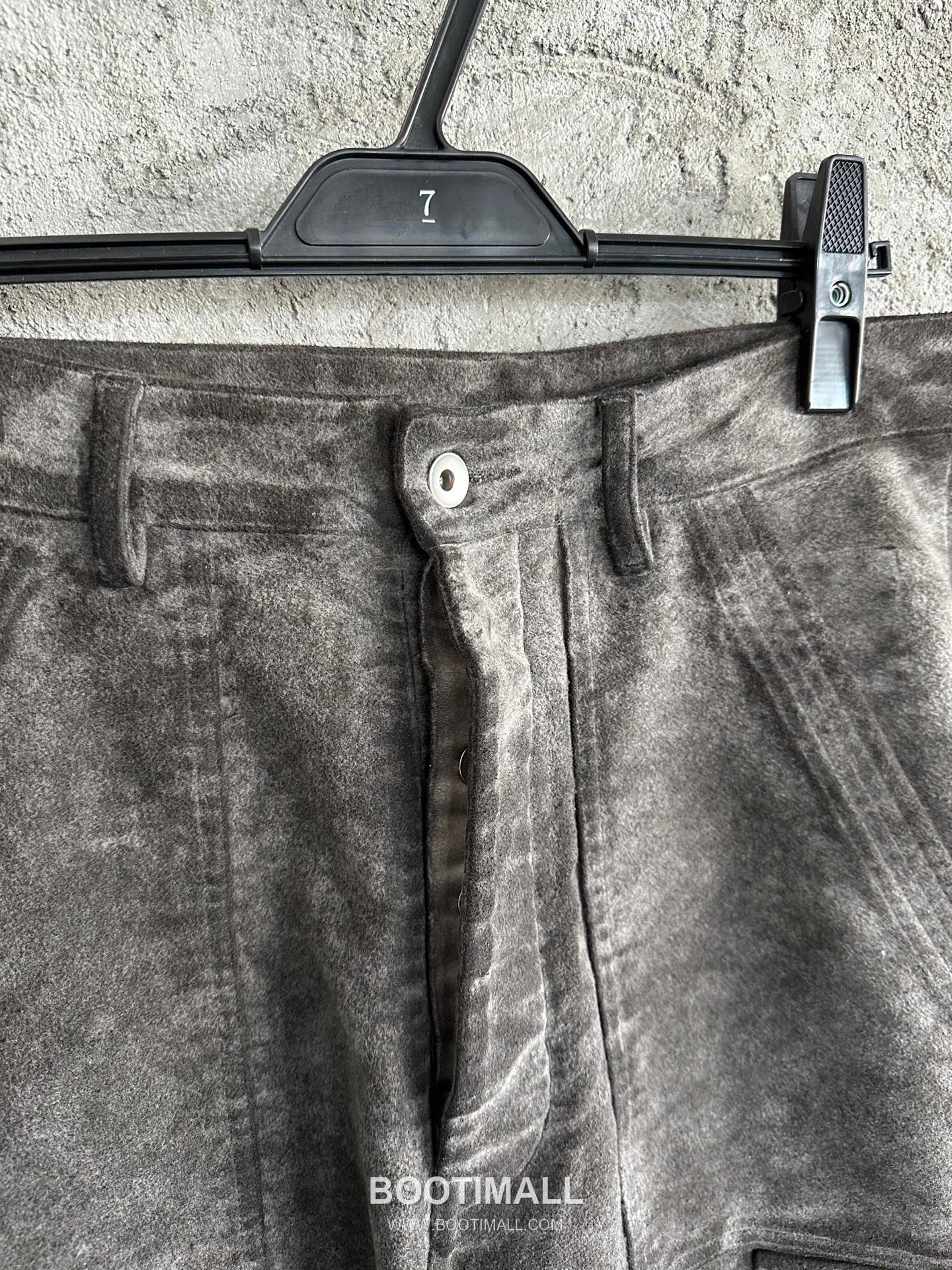 Rick Owens Washed Cargo Pants Cotton Gray 릭 오웬스 워시드 카고 팬츠 코튼 그레이 9