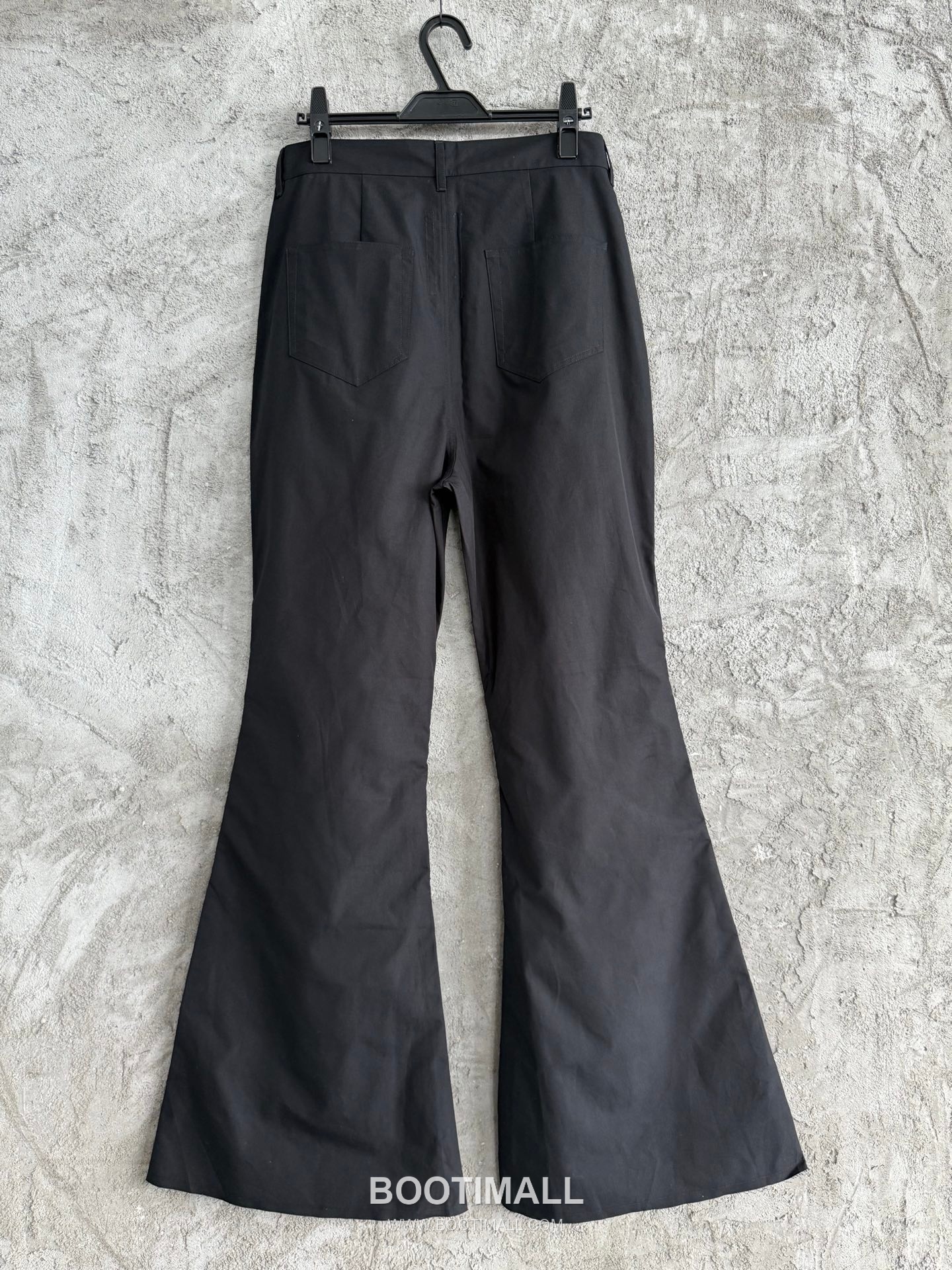Zip Flare Pants Fabric Black 지퍼 플레어 팬츠 패브릭 블랙 8