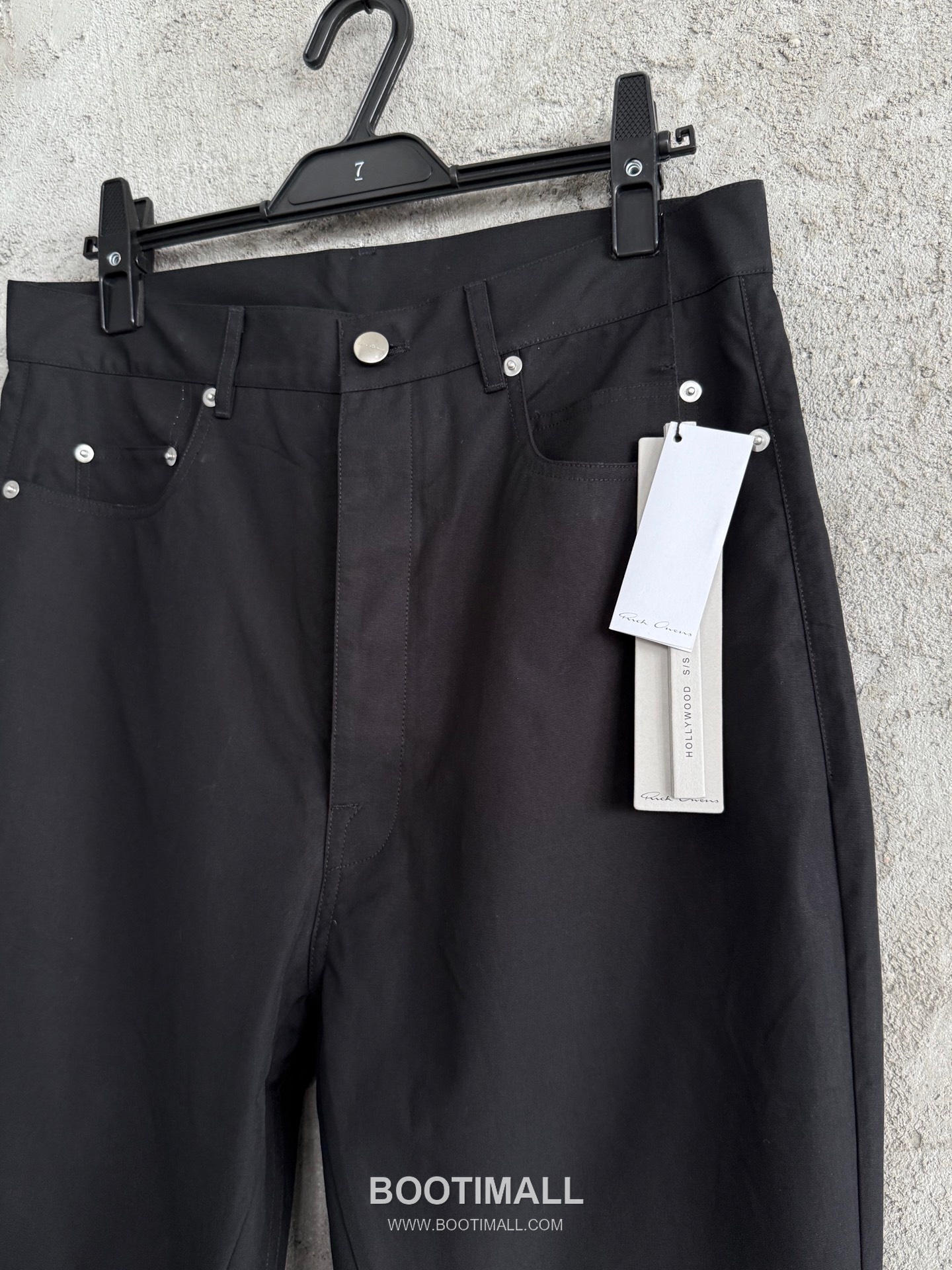 Zip Flare Pants Fabric Black 지퍼 플레어 팬츠 패브릭 블랙 9