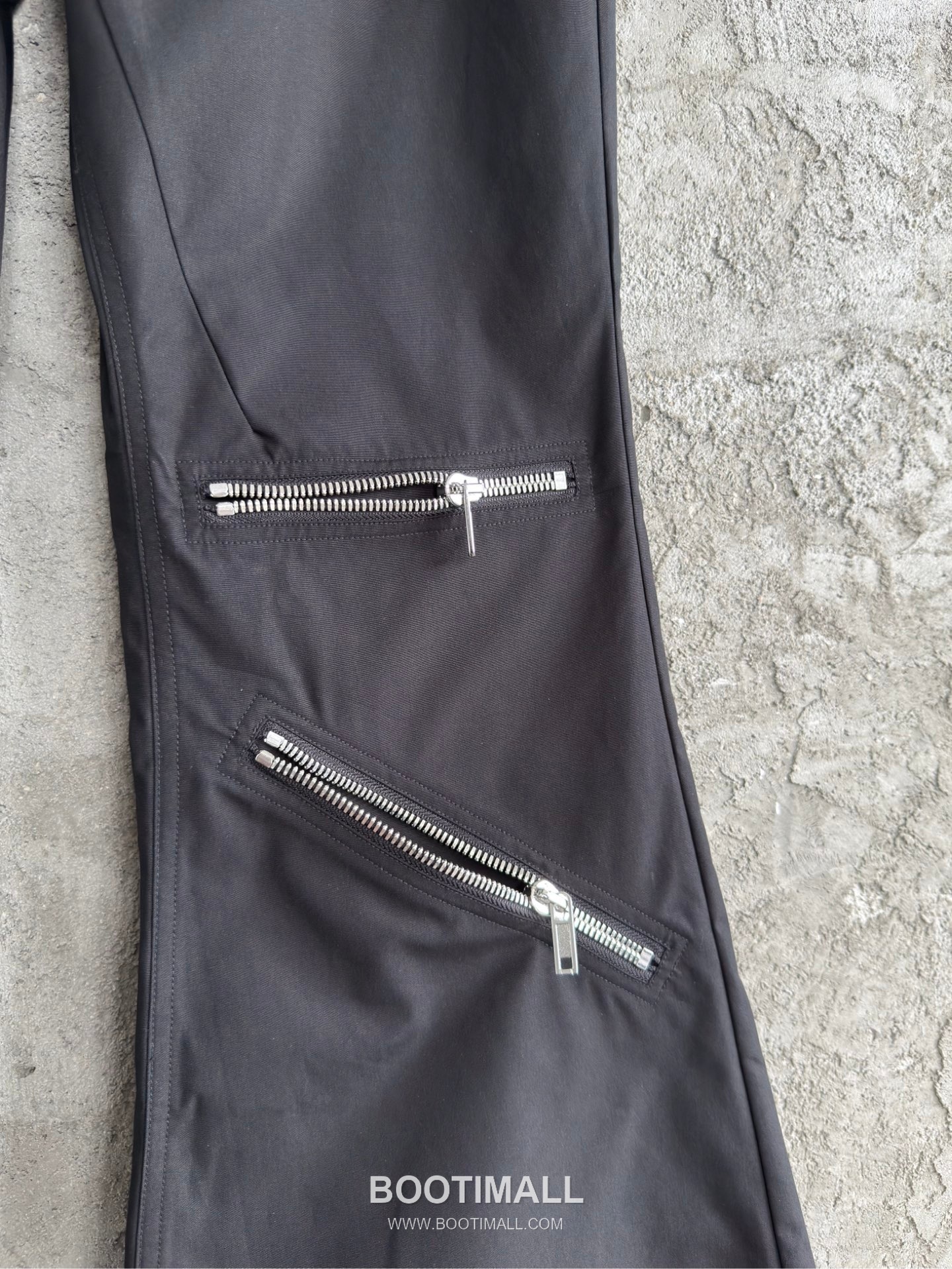 Zip Flare Pants Fabric Black 지퍼 플레어 팬츠 패브릭 블랙 14