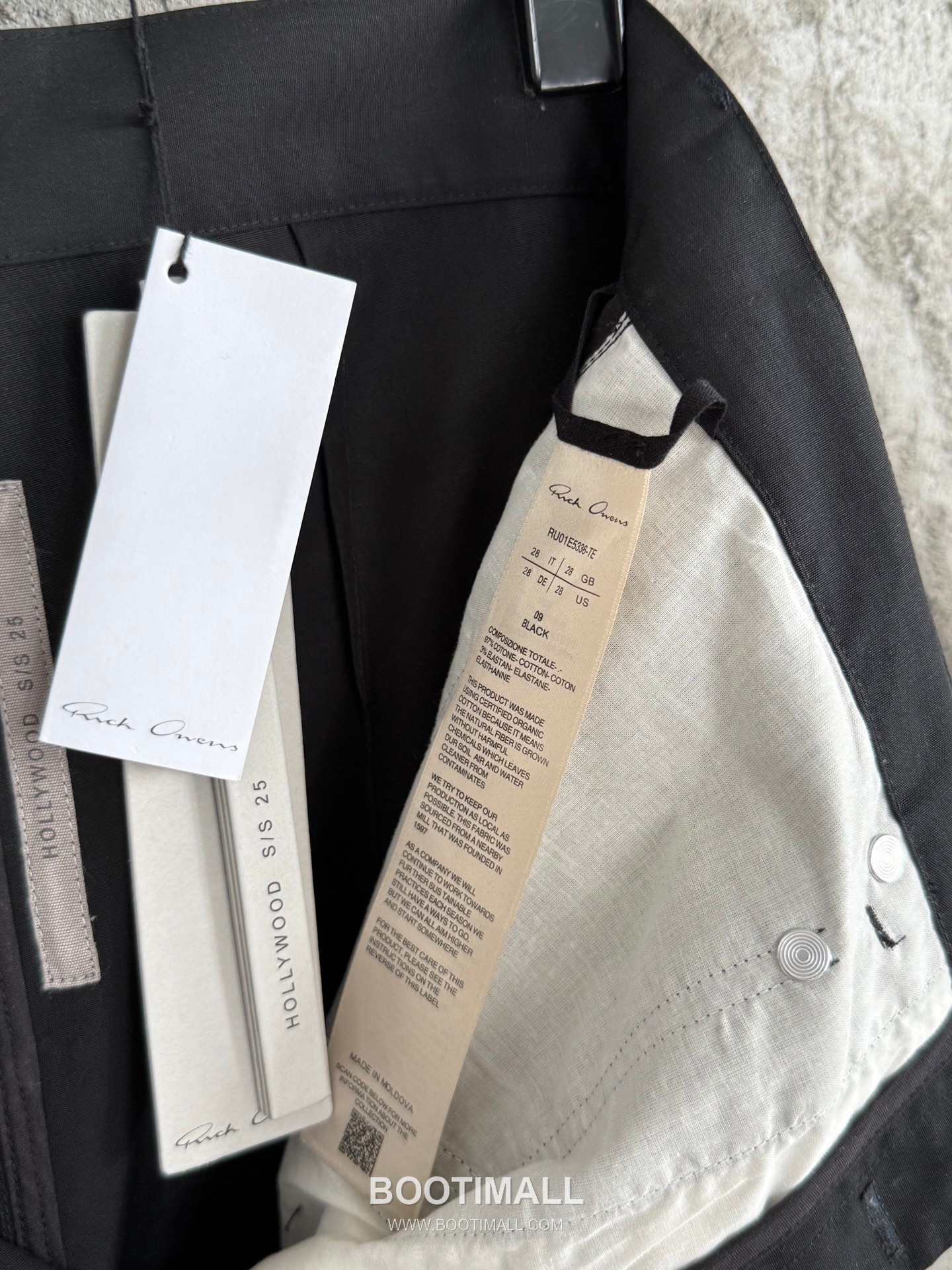 Zip Flare Pants Fabric Black 지퍼 플레어 팬츠 패브릭 블랙 15