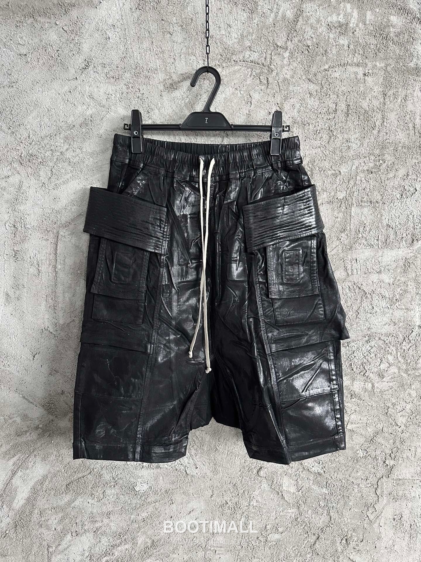 Rick Owens Double Ring Shorts Denim Black 릭 오웬스 더블 링 쇼츠 데님 블랙 1
