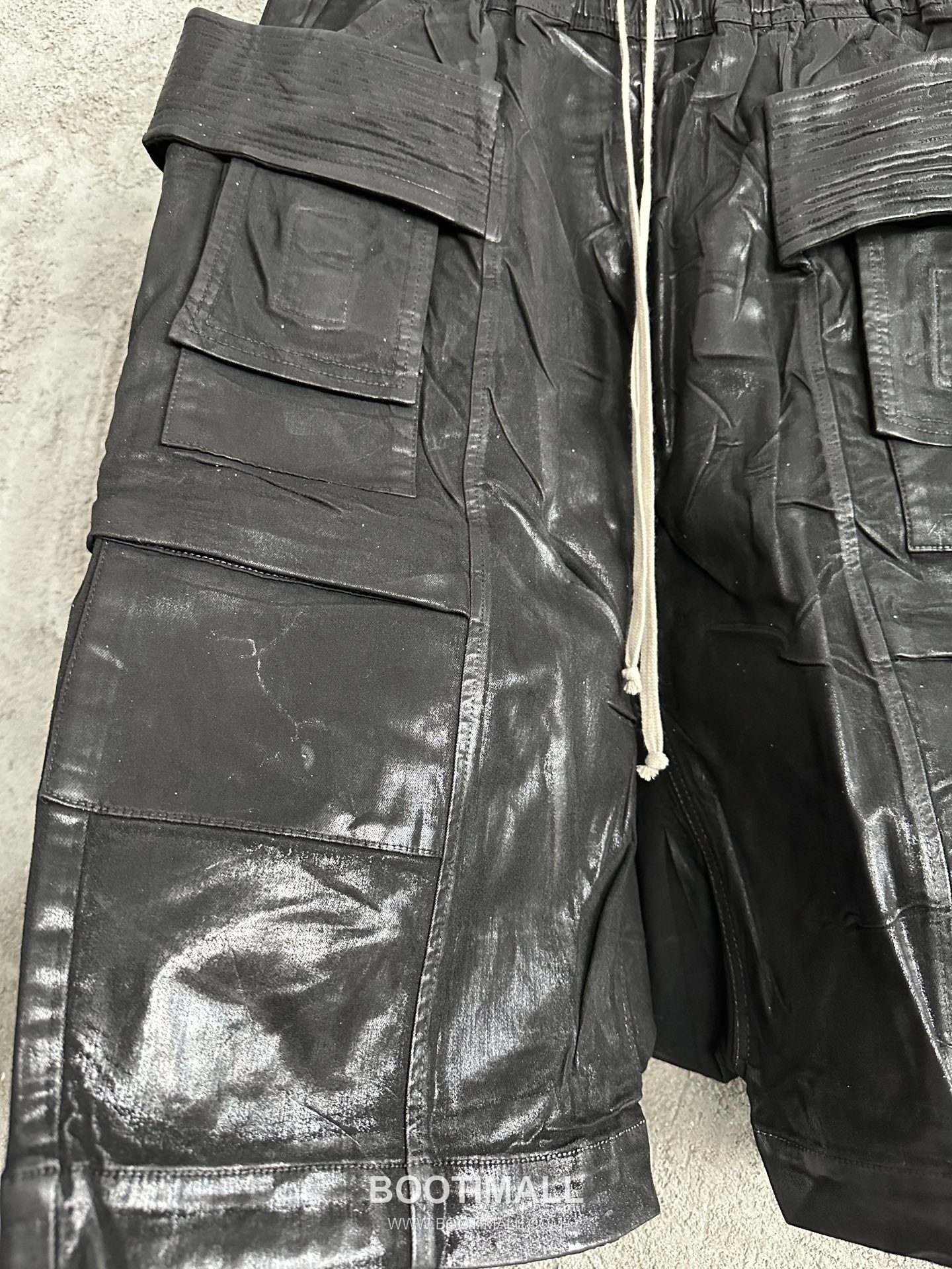 Rick Owens Double Ring Shorts Denim Black 릭 오웬스 더블 링 쇼츠 데님 블랙 5