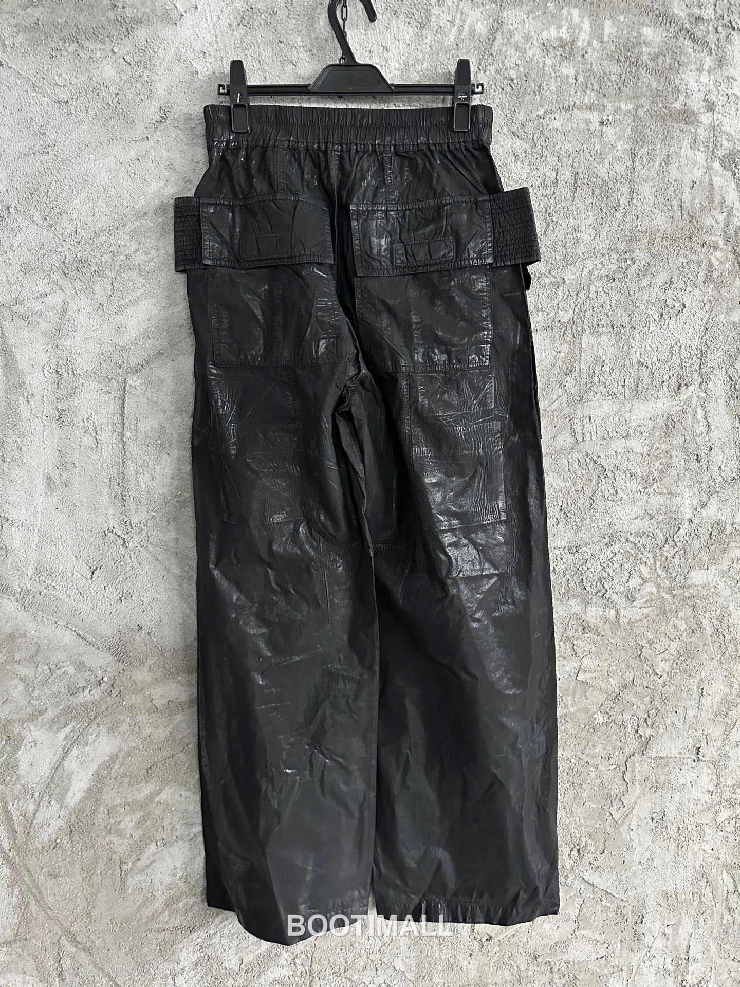 Rick Owens Double Ring Wide Pants Cotton Black 릭 오웬스 더블 링 와이드 팬츠 코튼 블랙 2