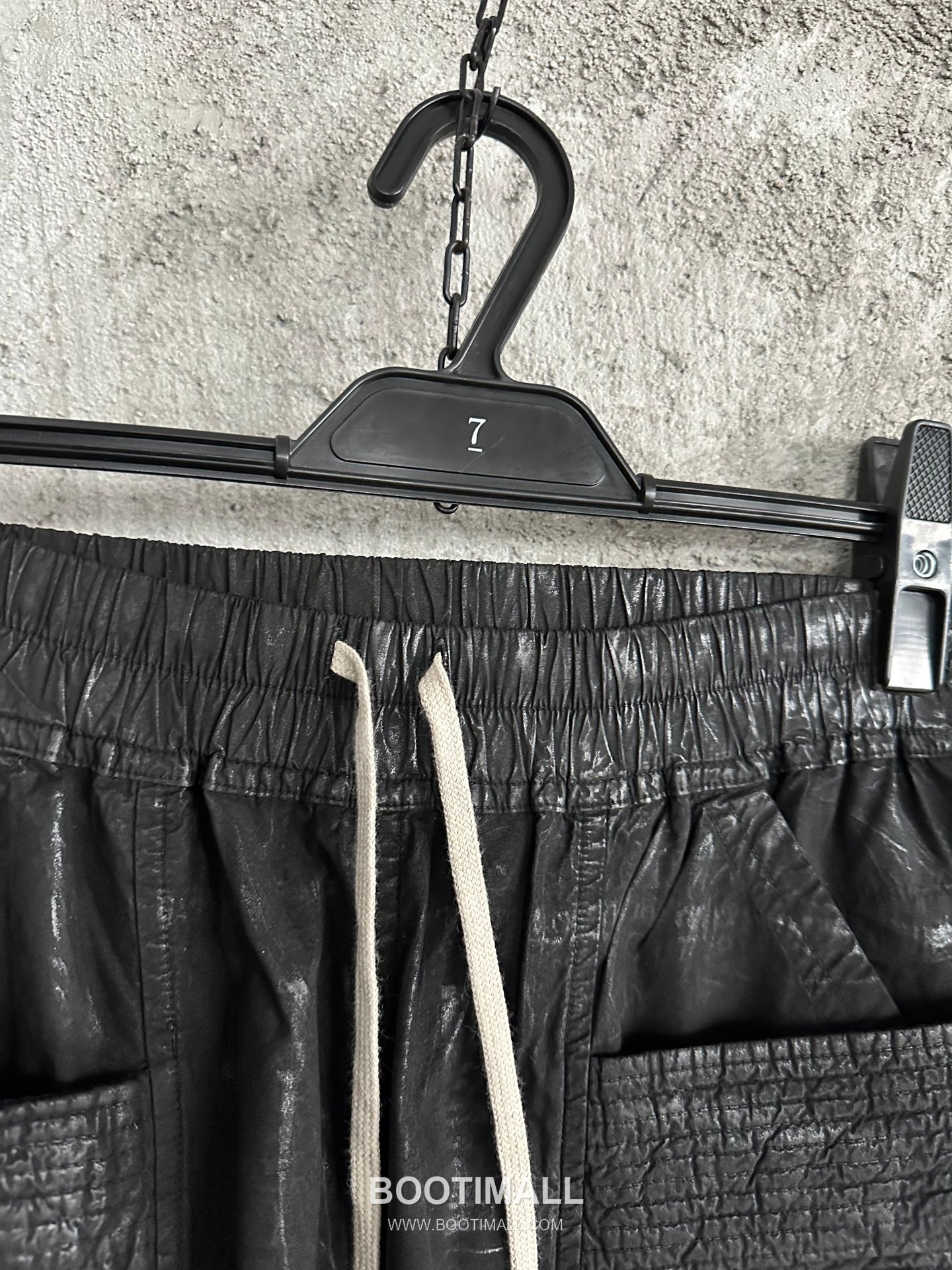 Rick Owens Double Ring Wide Pants Cotton Black 릭 오웬스 더블 링 와이드 팬츠 코튼 블랙 5