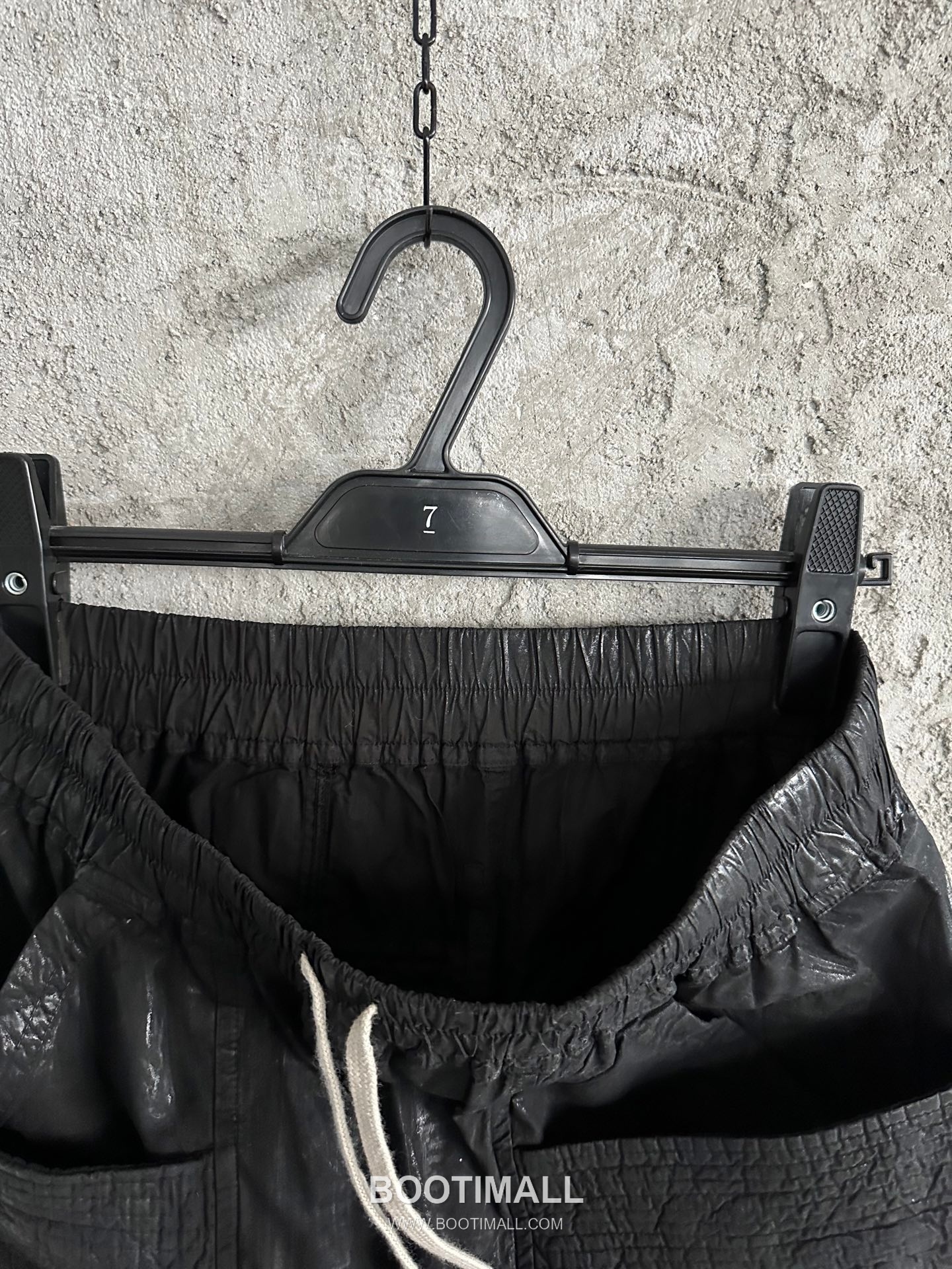 Rick Owens Double Ring Wide Pants Cotton Black 릭 오웬스 더블 링 와이드 팬츠 코튼 블랙 9