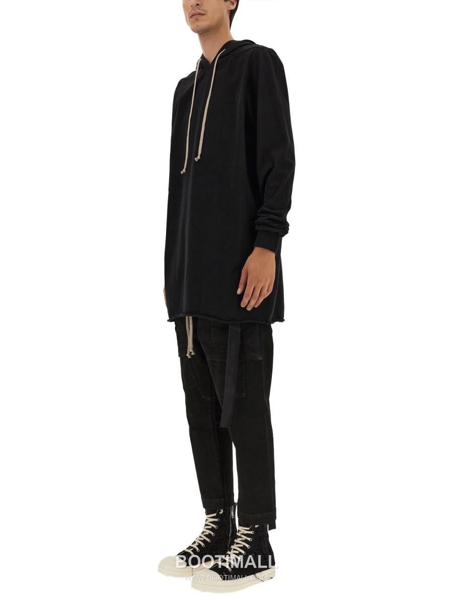 Rick Owens Waxed Double-Ring Cropped Pants Denim Black 릭 오웬스 왁스 더블링 크롭 팬츠 데님 블랙 2