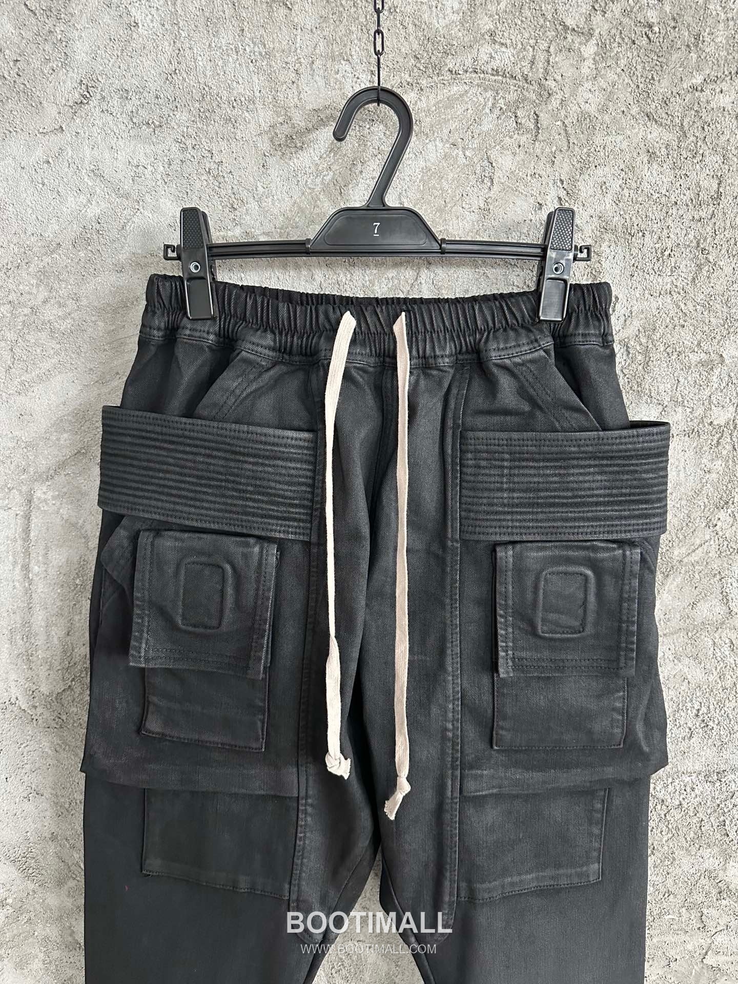 Rick Owens Waxed Double-Ring Cropped Pants Denim Black 릭 오웬스 왁스 더블링 크롭 팬츠 데님 블랙 6