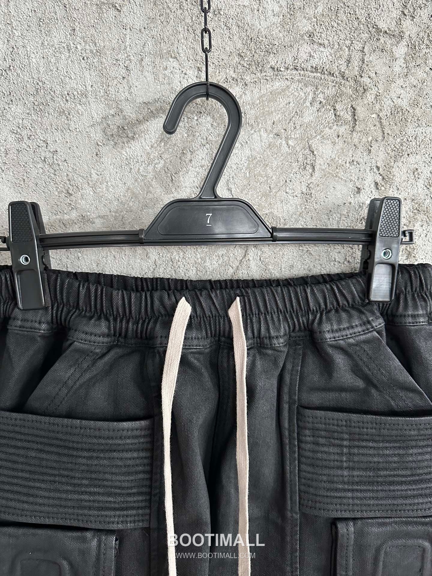 Rick Owens Waxed Double-Ring Cropped Pants Denim Black 릭 오웬스 왁스 더블링 크롭 팬츠 데님 블랙 7