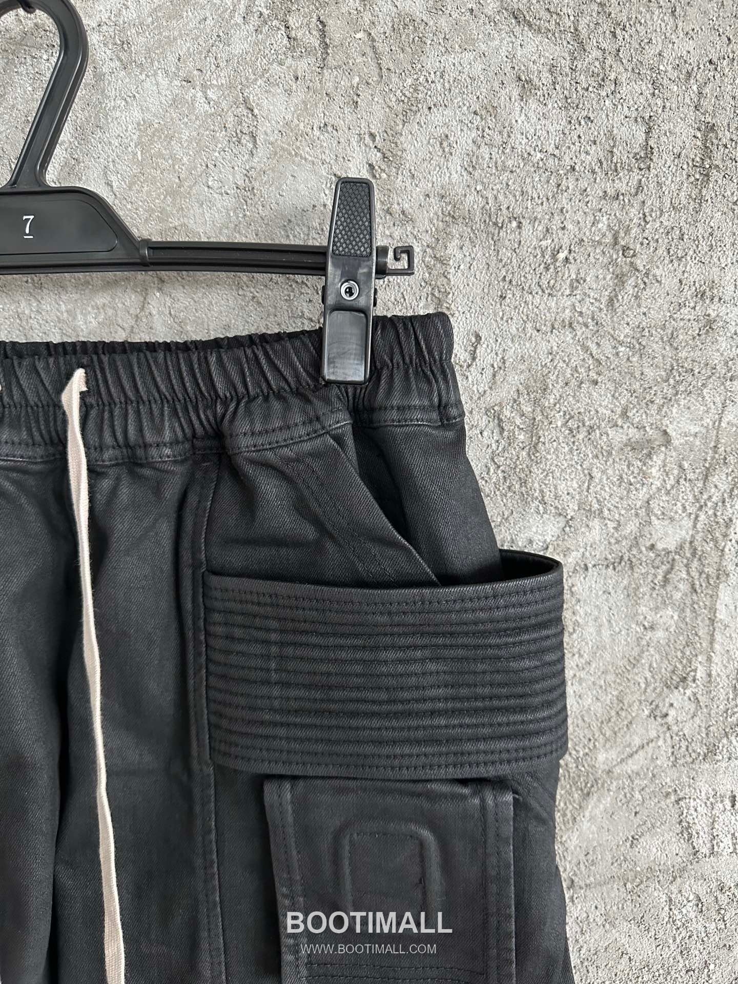 Rick Owens Waxed Double-Ring Cropped Pants Denim Black 릭 오웬스 왁스 더블링 크롭 팬츠 데님 블랙 8