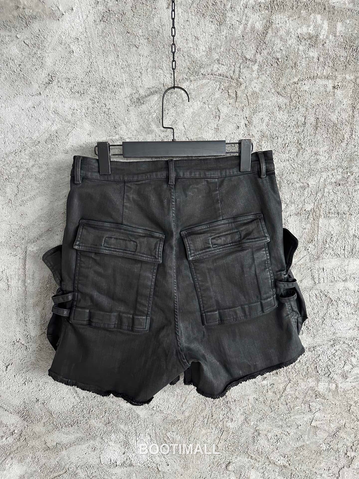 Rick Owens Cargo Shorts Denim Black 릭 오웬스 카고 쇼츠 데님 블랙 7