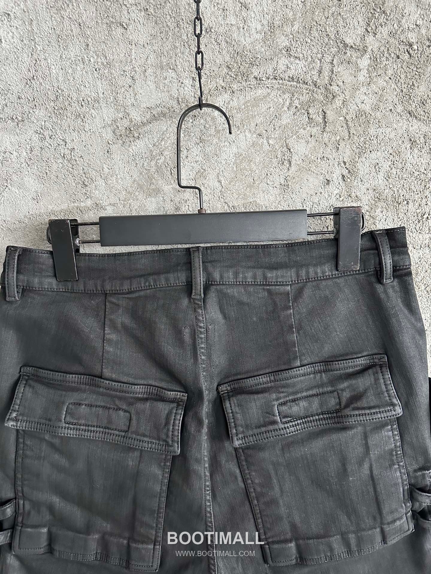 Rick Owens Cargo Shorts Denim Black 릭 오웬스 카고 쇼츠 데님 블랙 8