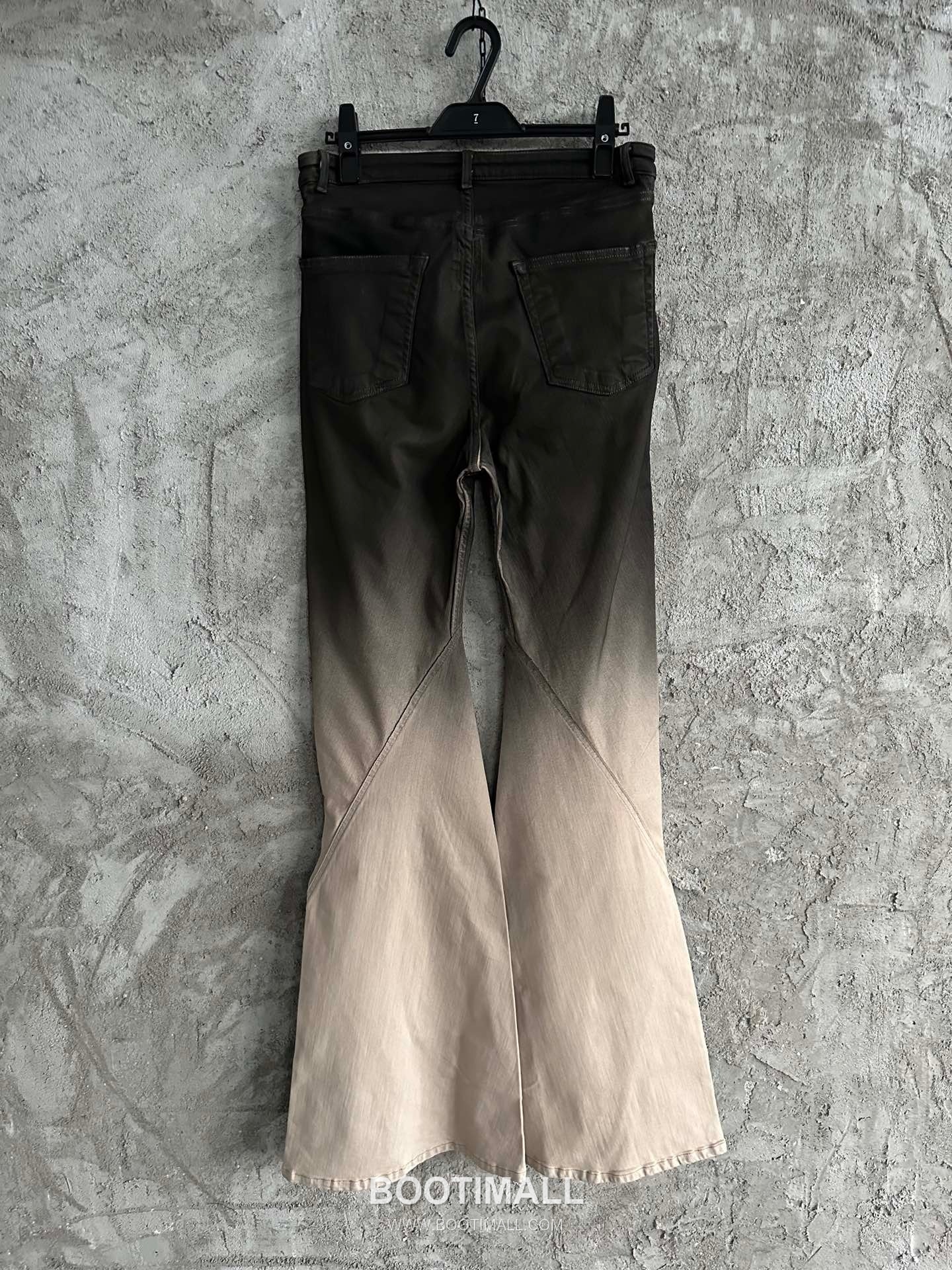 Rick Owens Gradient Flared Jeans Denim Black Pants 릭 오웬스 그라데이션 플레어 진 데님 블랙 팬츠 2