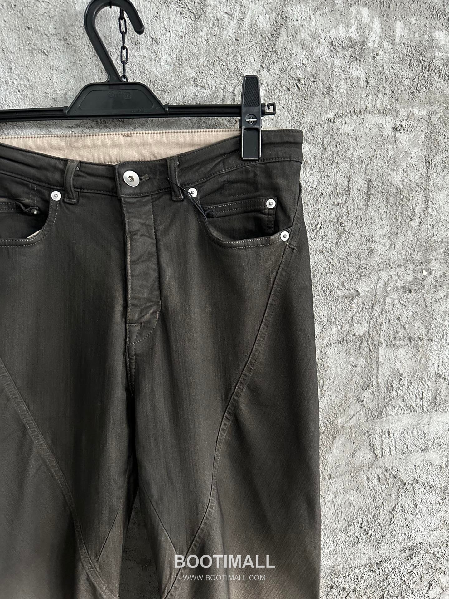 Rick Owens Gradient Flared Jeans Denim Black Pants 릭 오웬스 그라데이션 플레어 진 데님 블랙 팬츠 4