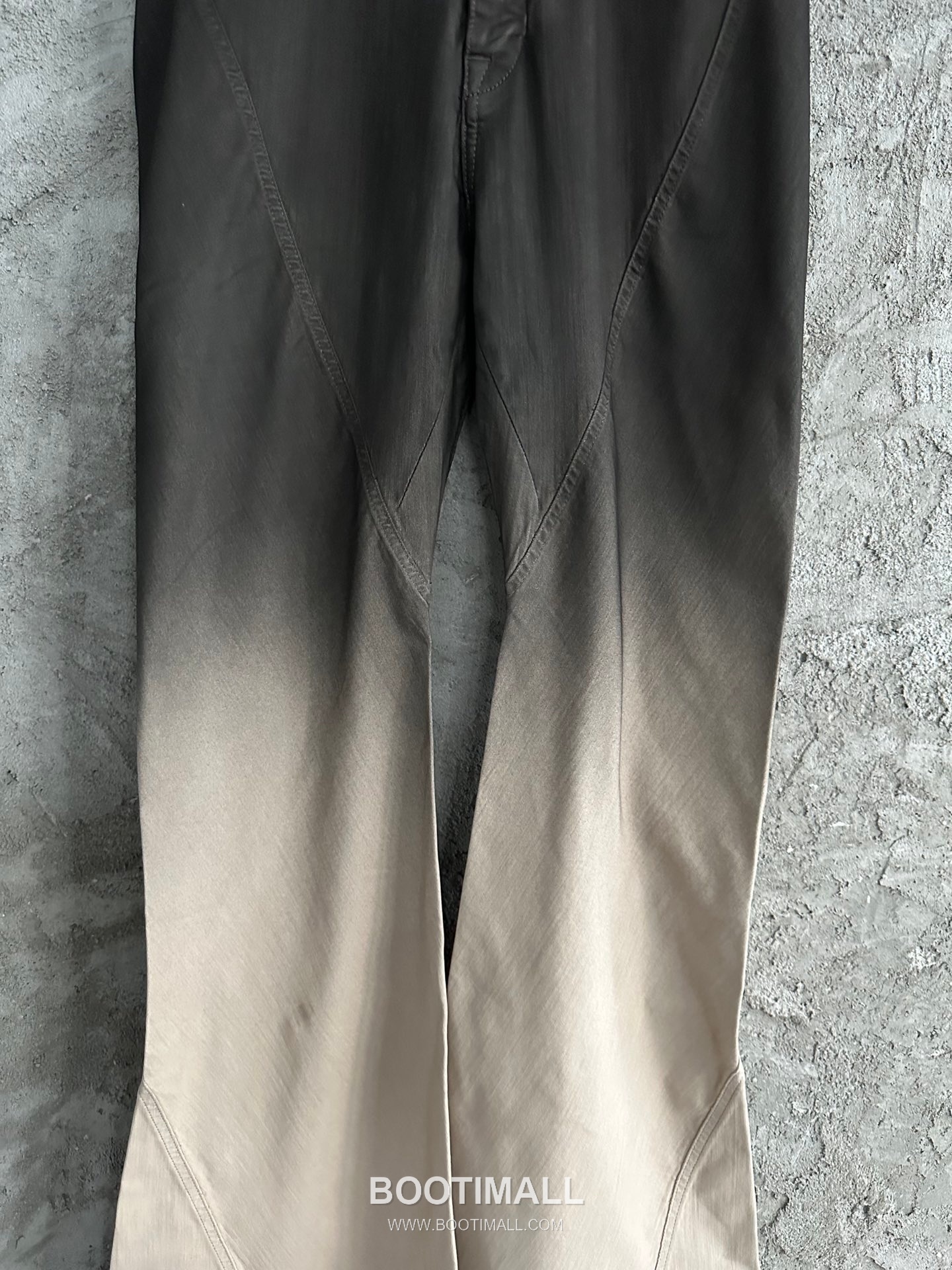 Rick Owens Gradient Flared Jeans Denim Black Pants 릭 오웬스 그라데이션 플레어 진 데님 블랙 팬츠 5