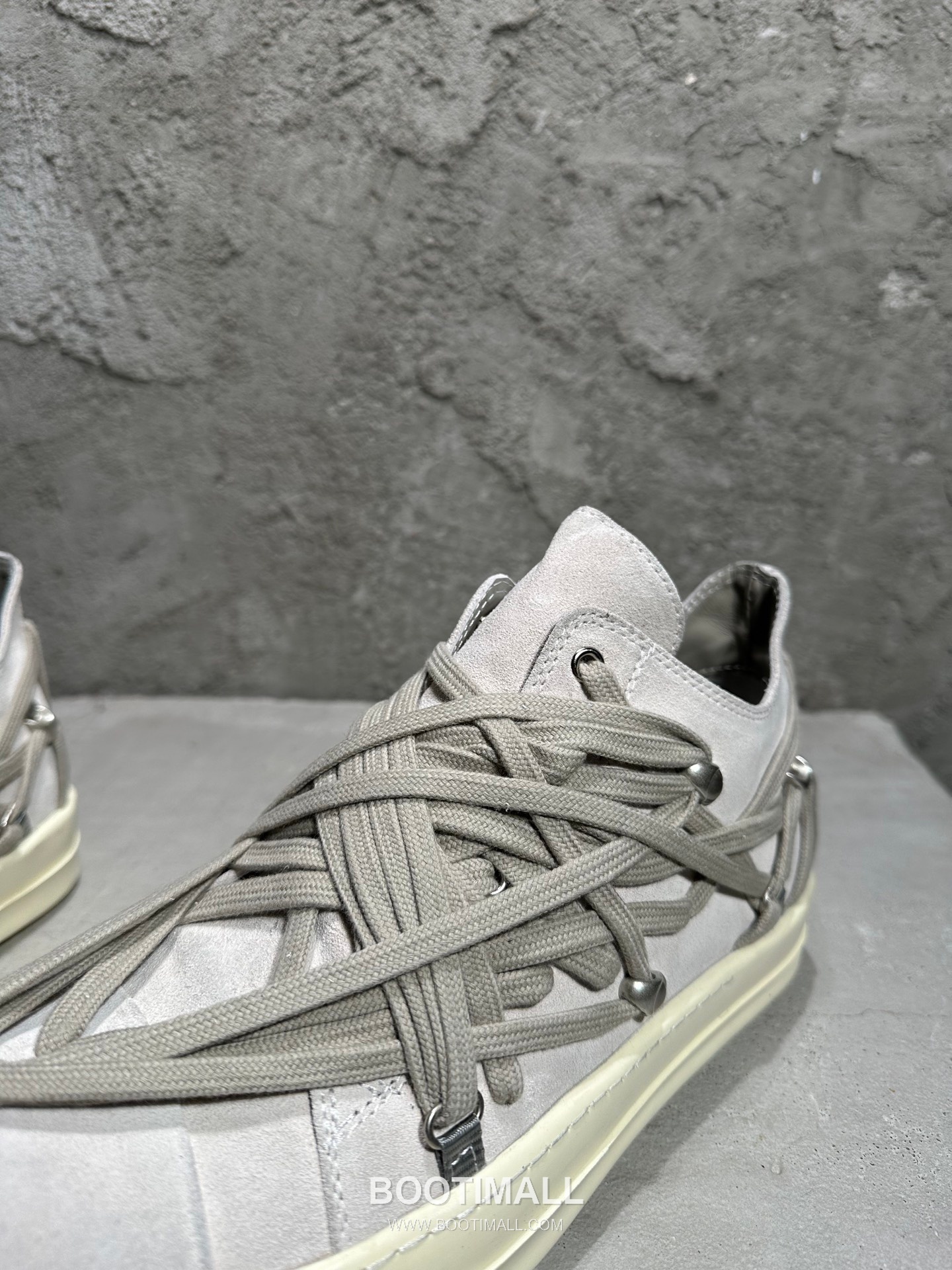 Rick Owens Lace-Up Low Sneakers Suede Cowhide Black 릭오웬스 레이스업 로우 스니커즈 스웨이드 소가죽 블랙 4