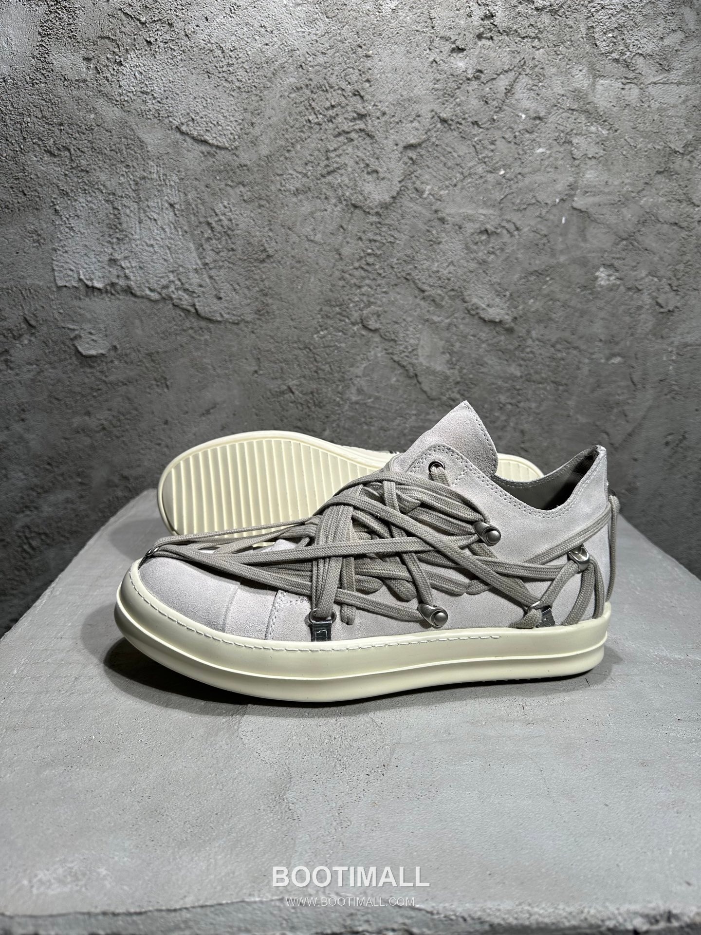 Rick Owens Lace-Up Low Sneakers Suede Cowhide Black 릭오웬스 레이스업 로우 스니커즈 스웨이드 소가죽 블랙 6