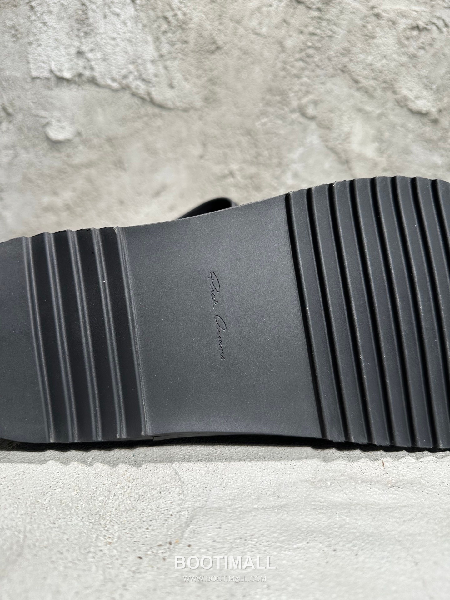 Rick Owens Birken Slides Grained Calfskin Black 릭오웬스 버켄 슬라이드 그레인드 카프스킨(송아지가죽) 블랙 9