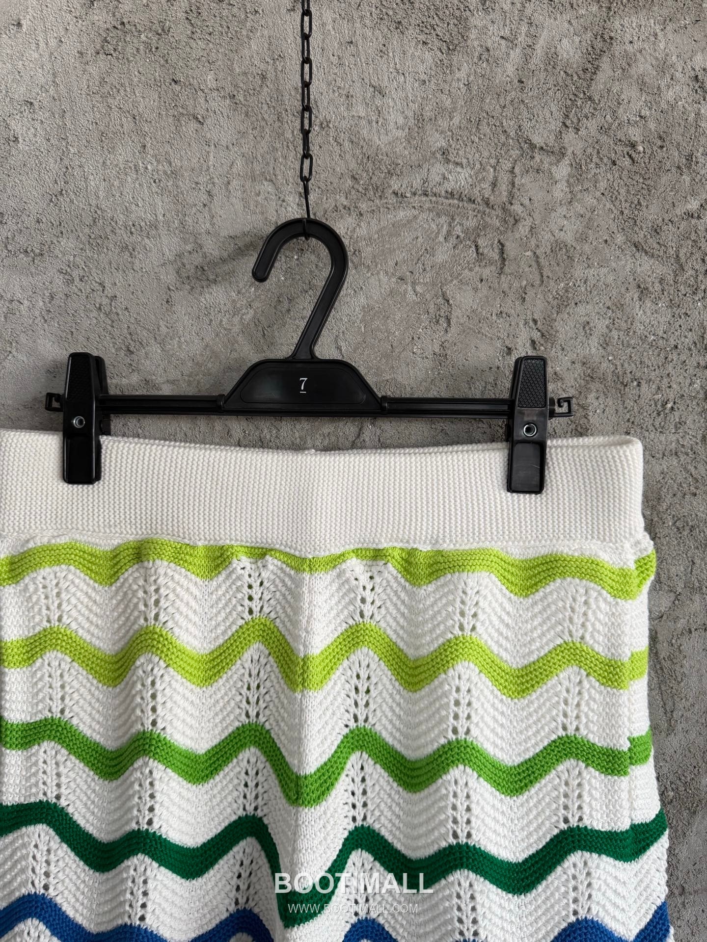 Casablanca Arch Wave Shorts Cotton White 카사블랑카 아치 웨이브 쇼츠 코튼 화이트 2