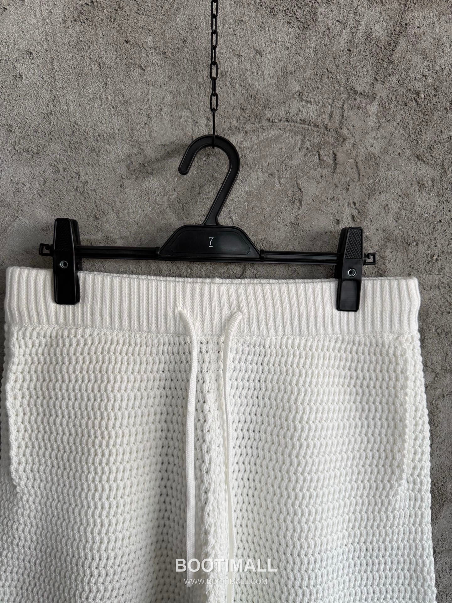 Casablanca Woven Stripe Shorts Cotton White 카사블랑카 우븐 스트라이프 쇼츠 코튼 화이트 2