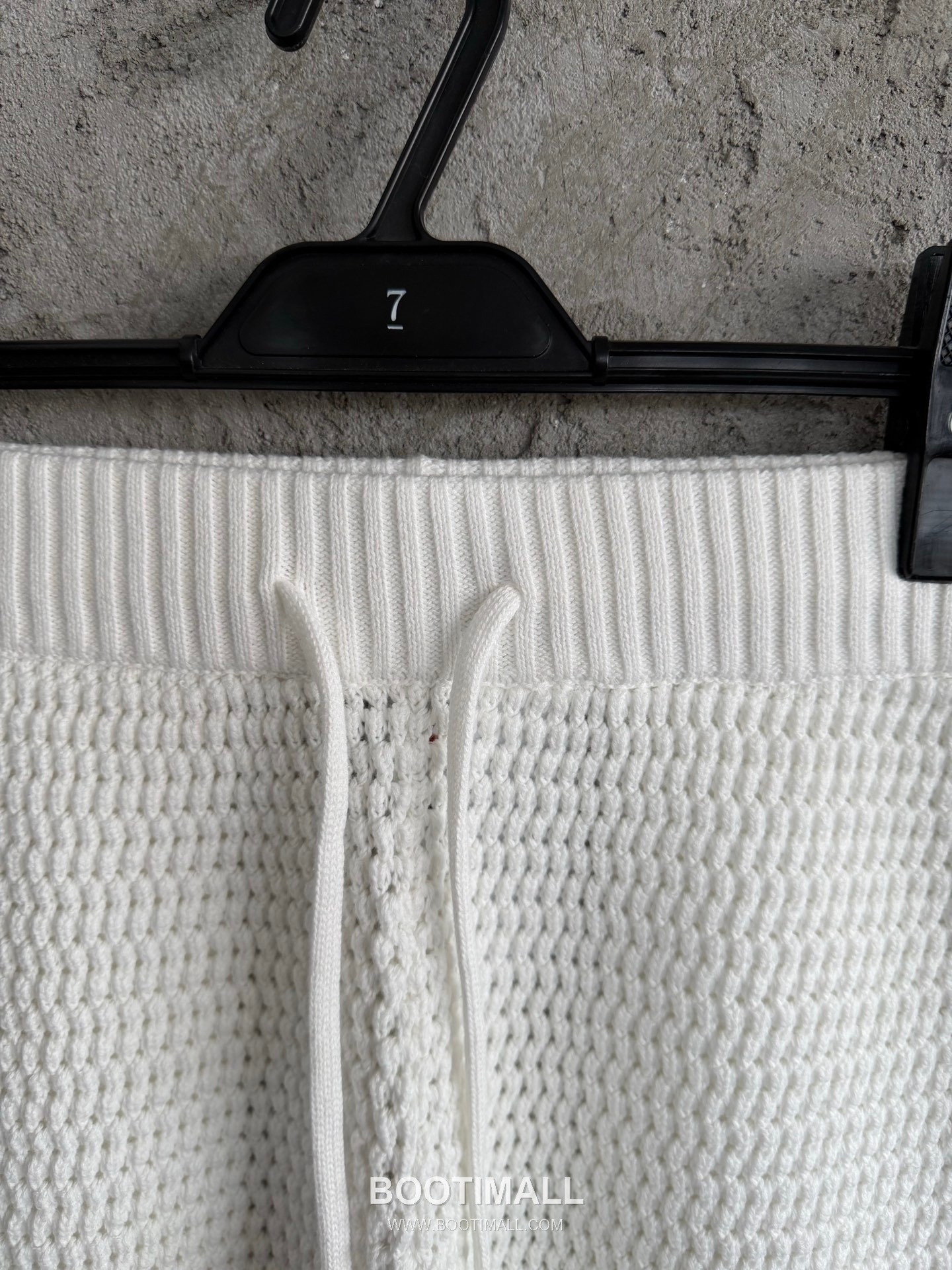 Casablanca Woven Stripe Shorts Cotton White 카사블랑카 우븐 스트라이프 쇼츠 코튼 화이트 3