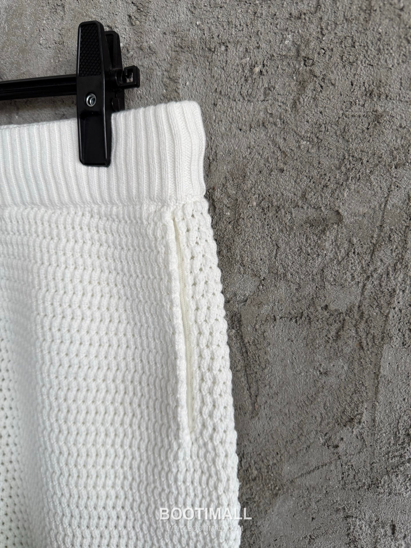 Casablanca Woven Stripe Shorts Cotton White 카사블랑카 우븐 스트라이프 쇼츠 코튼 화이트 4