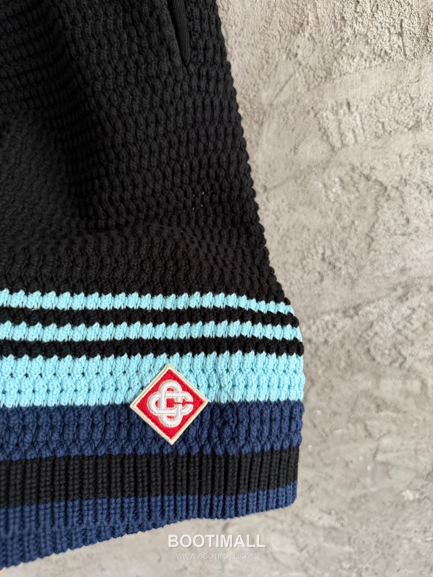 Casablanca Woven Stripe Shorts Cotton White 카사블랑카 우븐 스트라이프 쇼츠 코튼 화이트 9