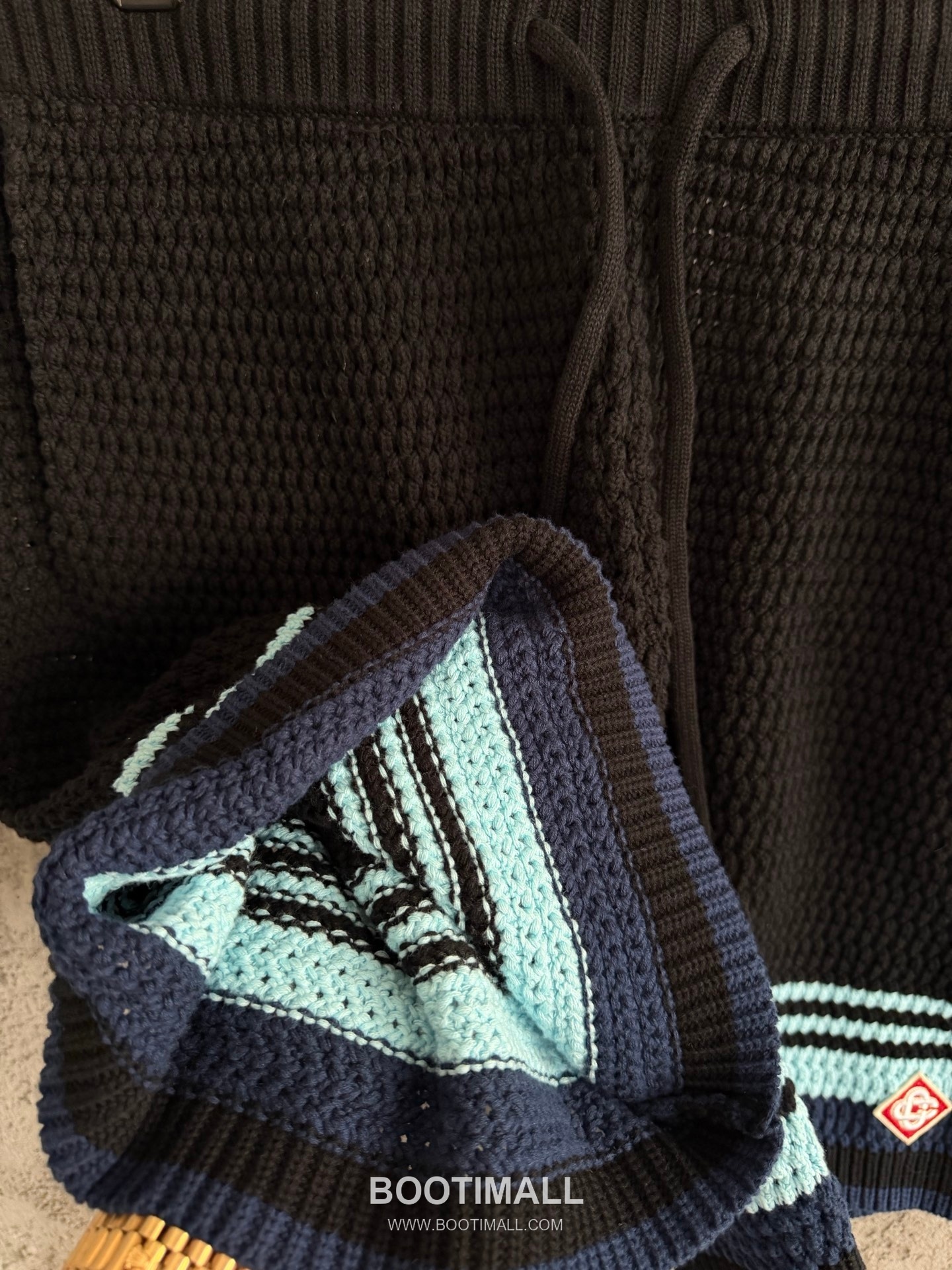 Casablanca Woven Stripe Shorts Cotton White 카사블랑카 우븐 스트라이프 쇼츠 코튼 화이트 10