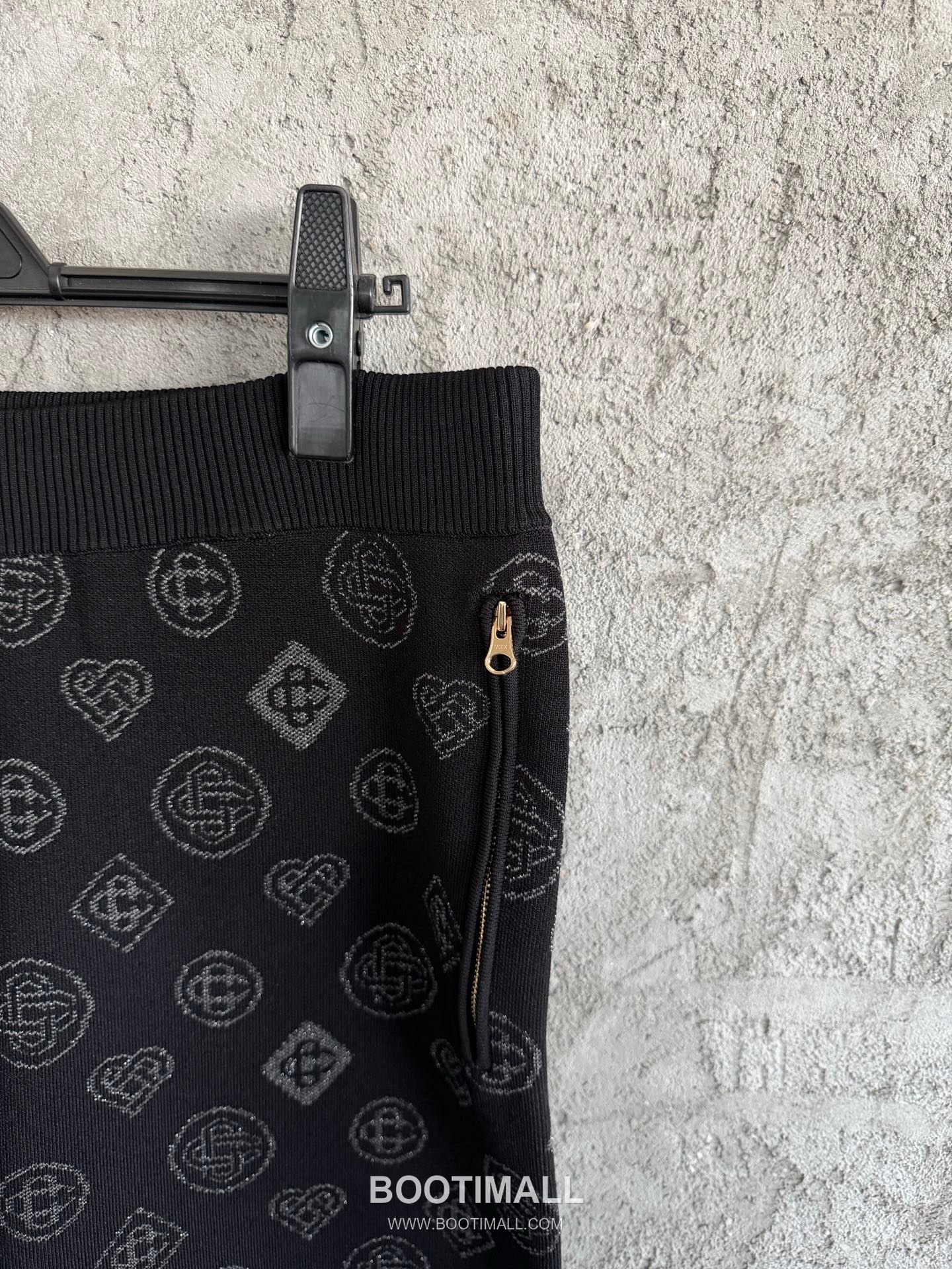 Casablanca Heart Knit Pants Viscose, Polyester, Rayon, Elastane Black 카사블랑카 하트 니트 팬츠 비스코스, 폴리에스터, 레이온, 엘라스틴 블랙 4