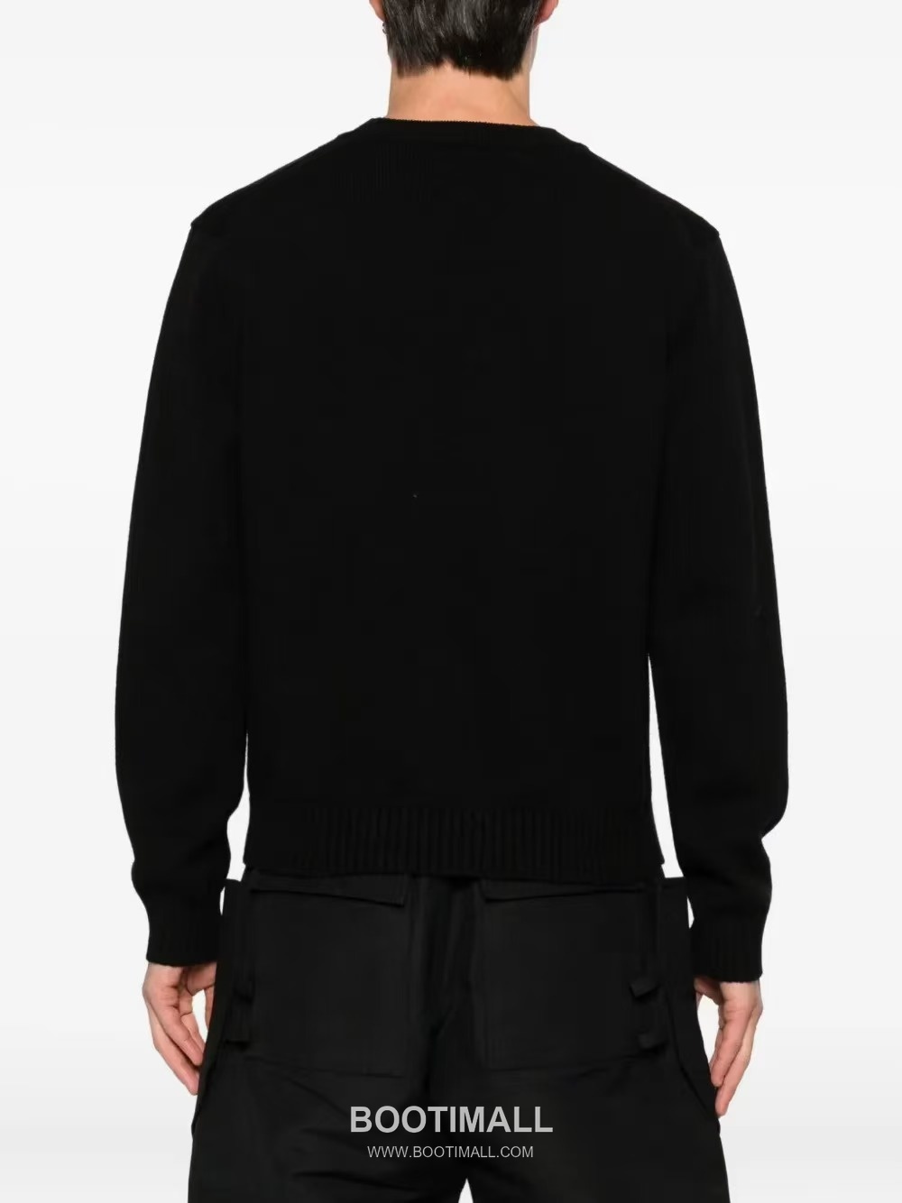 Casablanca Mushroom Jacquard Sweater Cotton Black Knit Sweater 카사블랑카 머쉬룸 자카드 스웨터 코튼 블랙 니트 스웨터 6