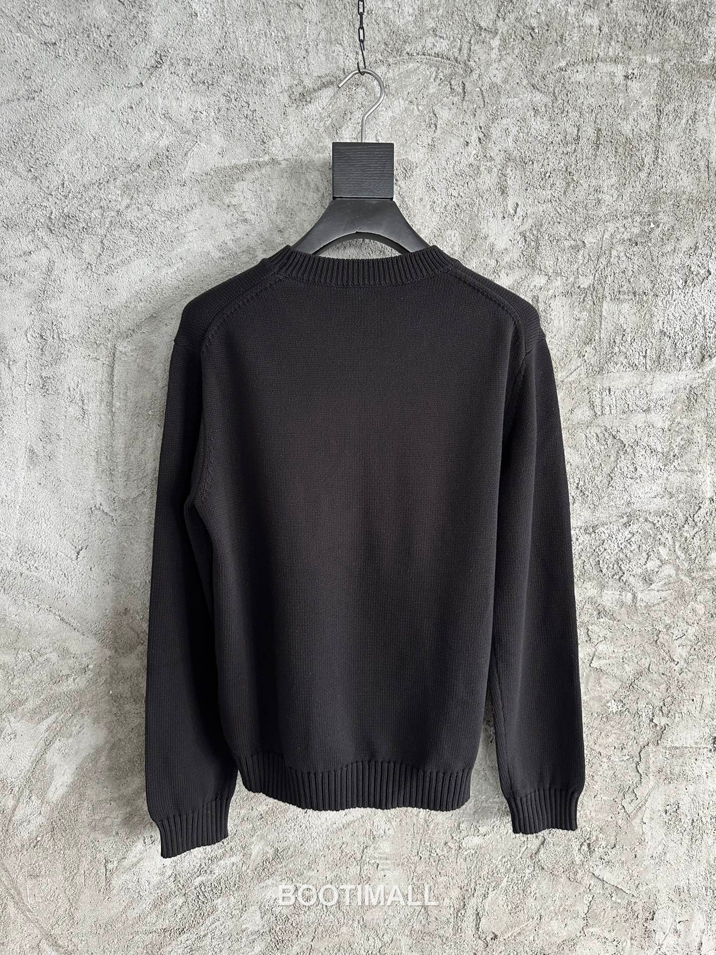 Casablanca Mushroom Jacquard Sweater Cotton Black Knit Sweater 카사블랑카 머쉬룸 자카드 스웨터 코튼 블랙 니트 스웨터 8