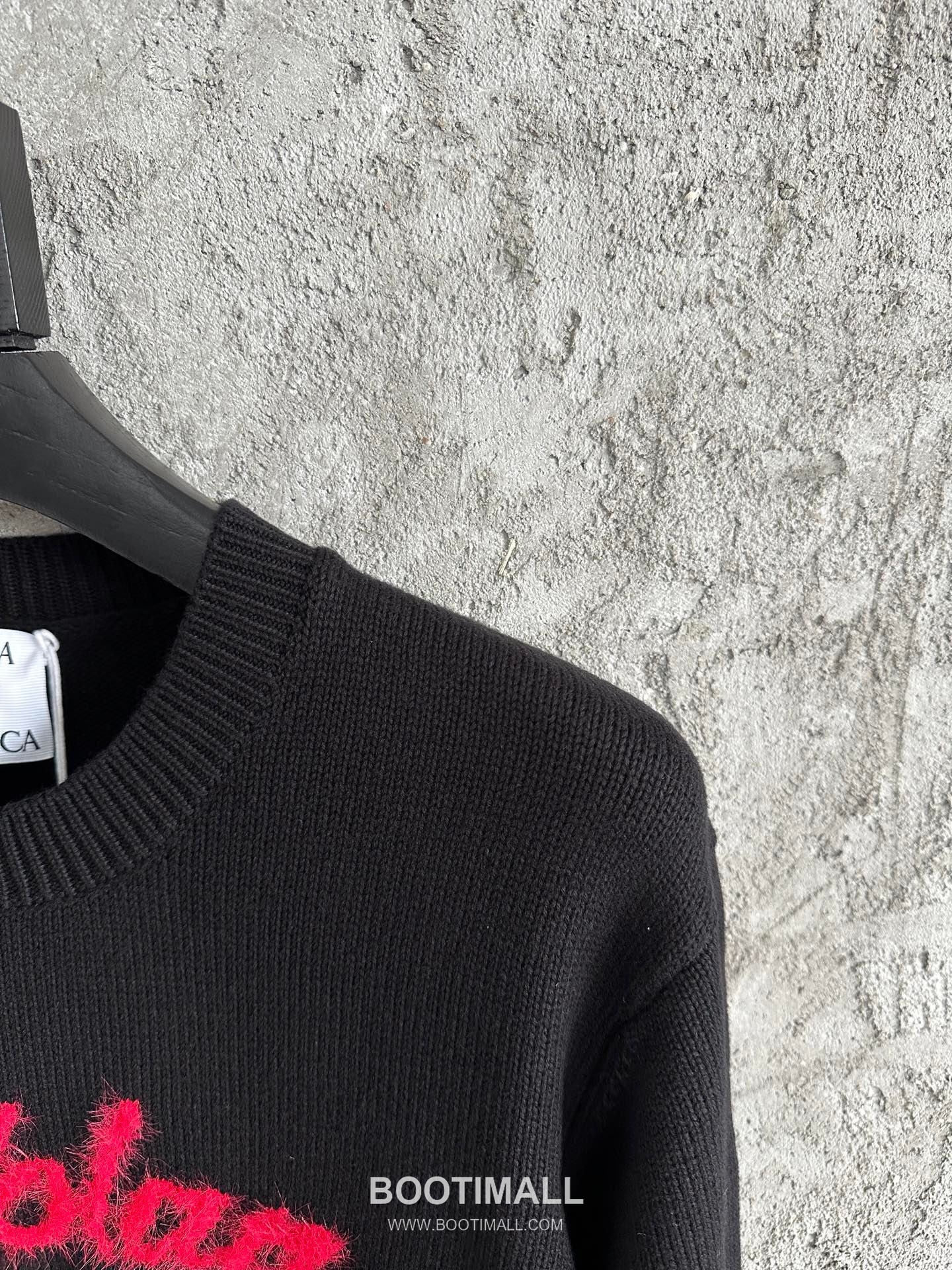 Casablanca Mushroom Jacquard Sweater Cotton Black Knit Sweater 카사블랑카 머쉬룸 자카드 스웨터 코튼 블랙 니트 스웨터 11