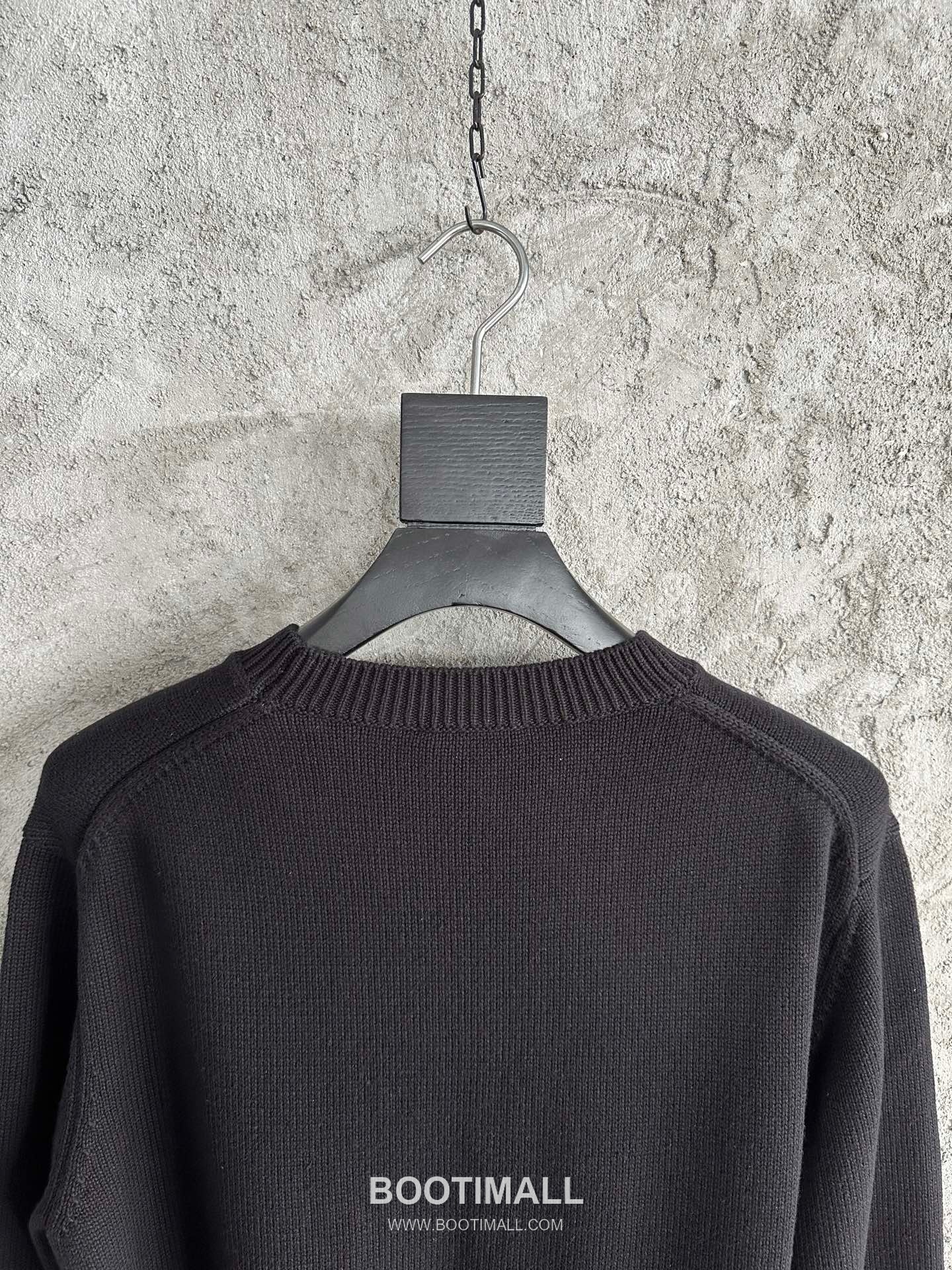 Casablanca Mushroom Jacquard Sweater Cotton Black Knit Sweater 카사블랑카 머쉬룸 자카드 스웨터 코튼 블랙 니트 스웨터 15