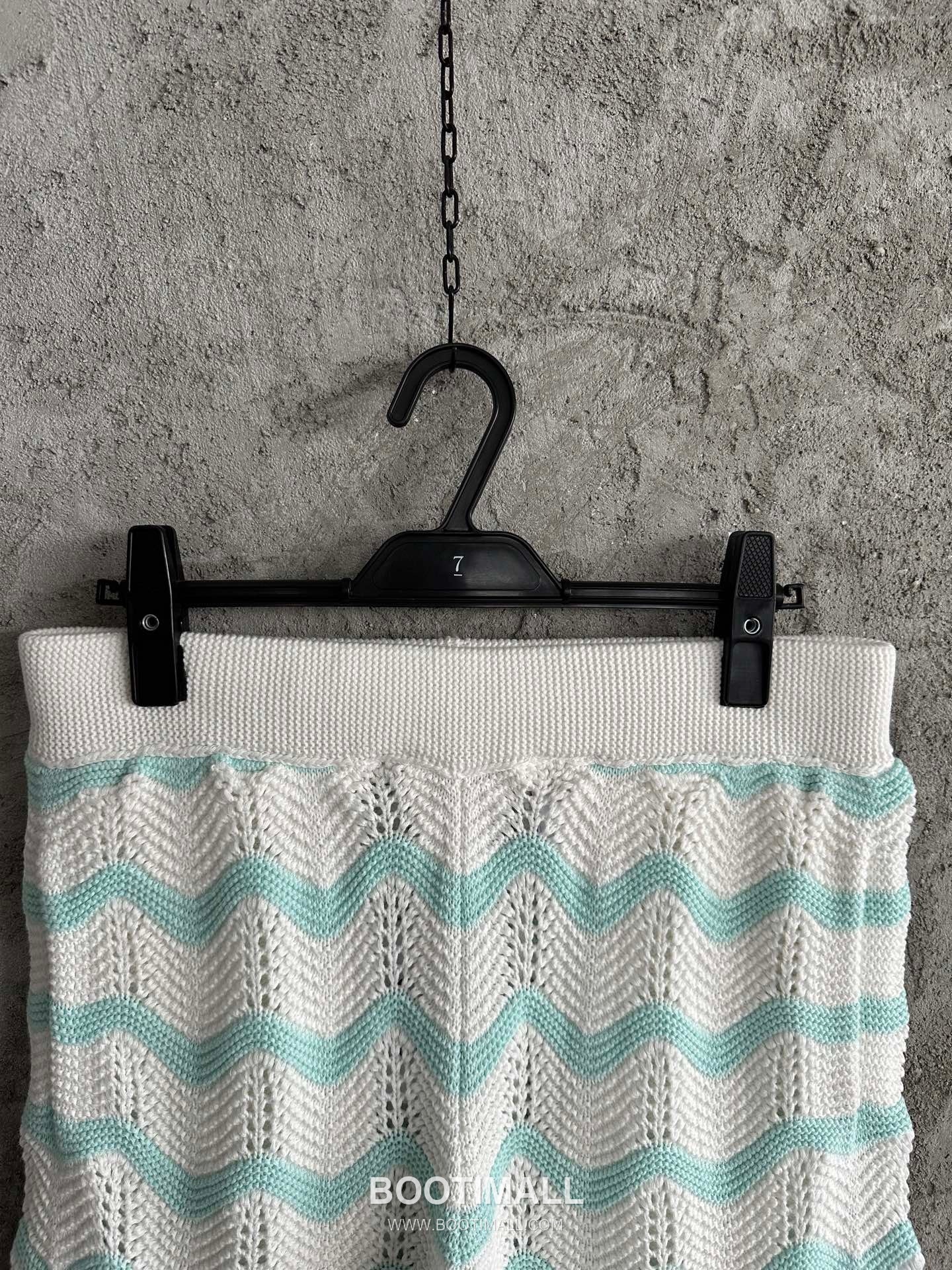 Casablanca Wave Knit Shorts Cotton Black 카사블랑카 웨이브 니트 쇼츠 코튼 블랙 6