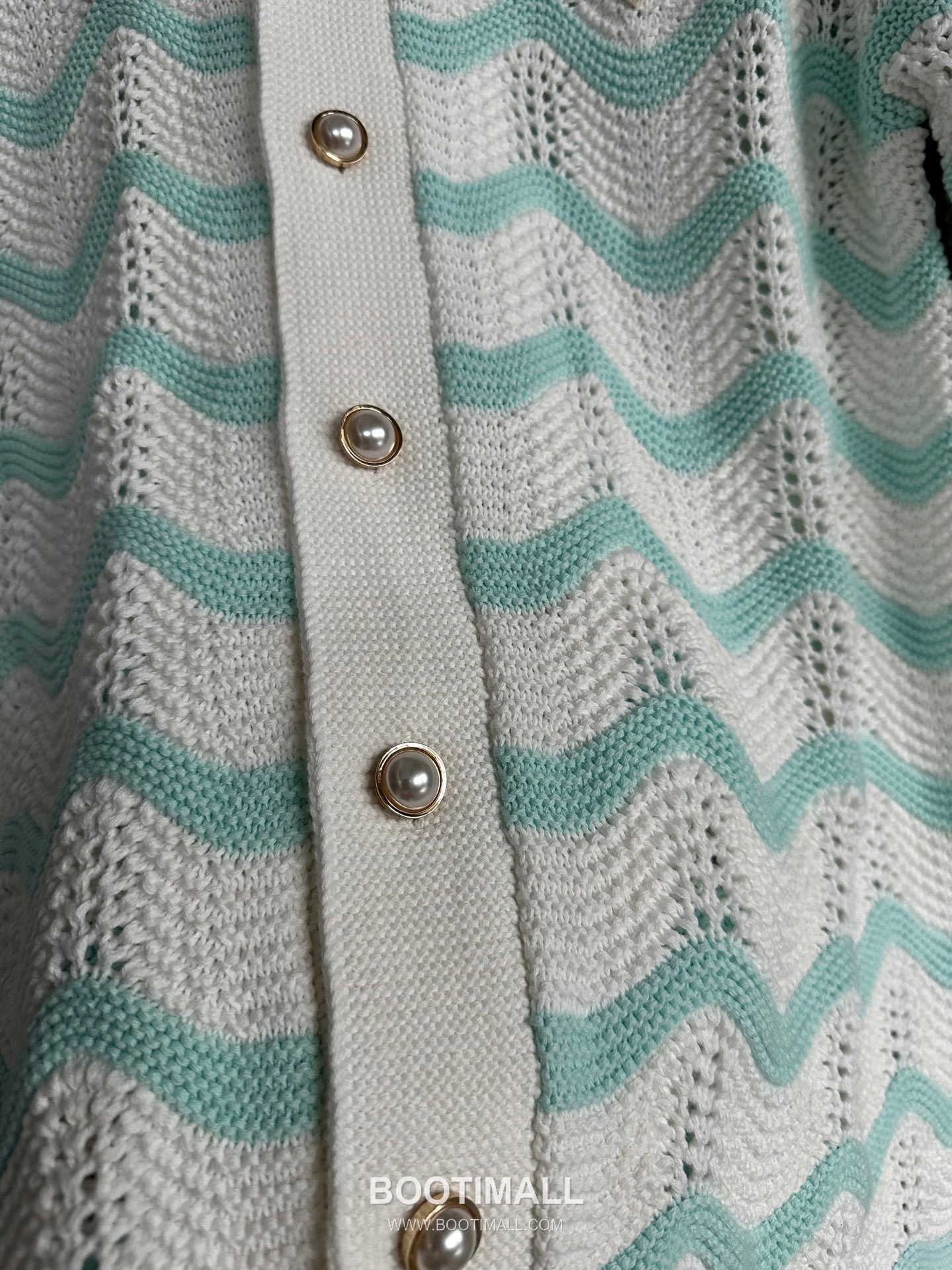 Casablanca Wave Knit Shirt Cotton Black 카사블랑카 웨이브 니트 셔츠 코튼 블랙 7