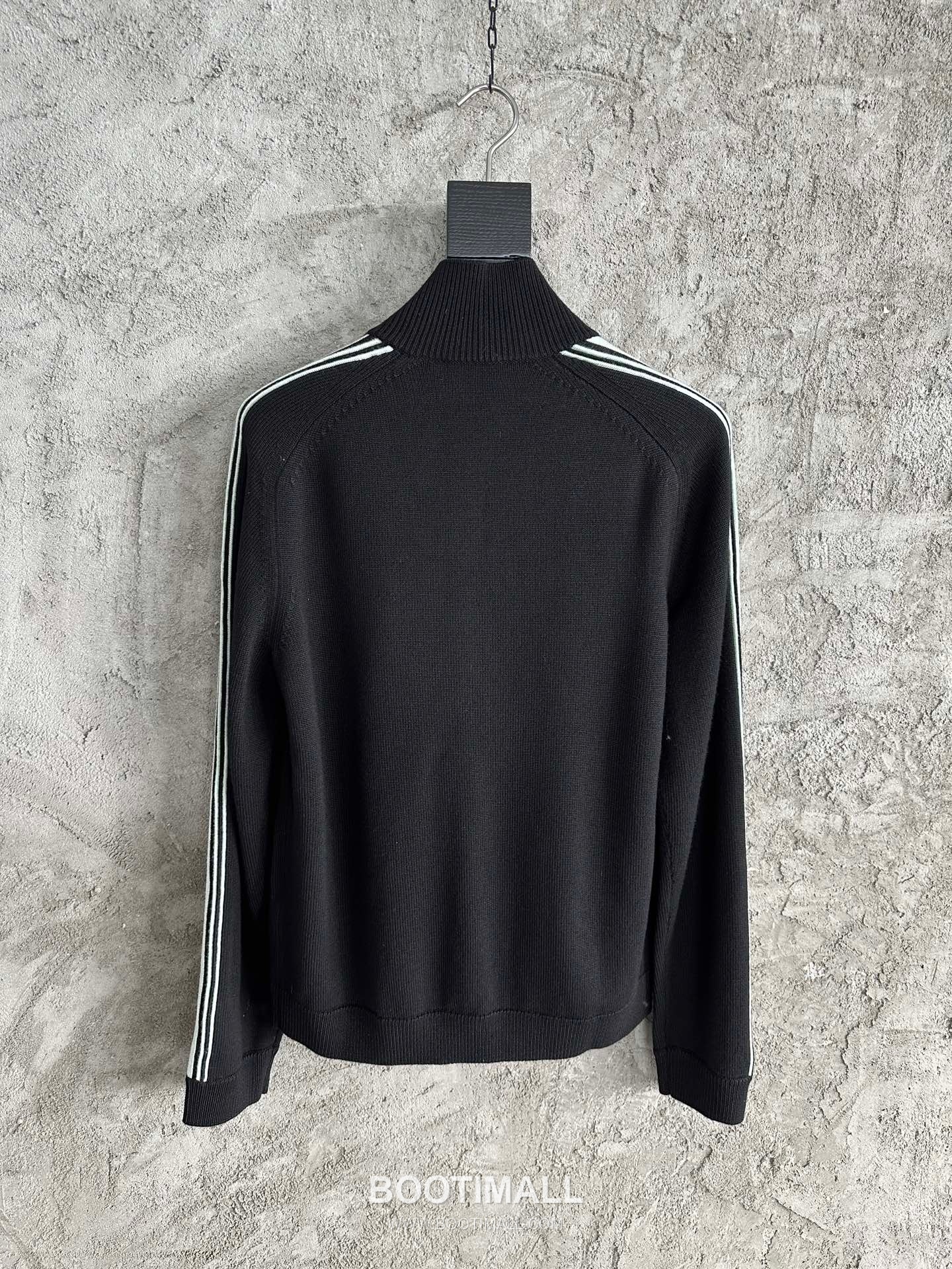 Casablanca Side-Stripe Knit Jacket Wool Black 카사블랑카 사이드 스트라이프 니트 자켓 울 블랙 5